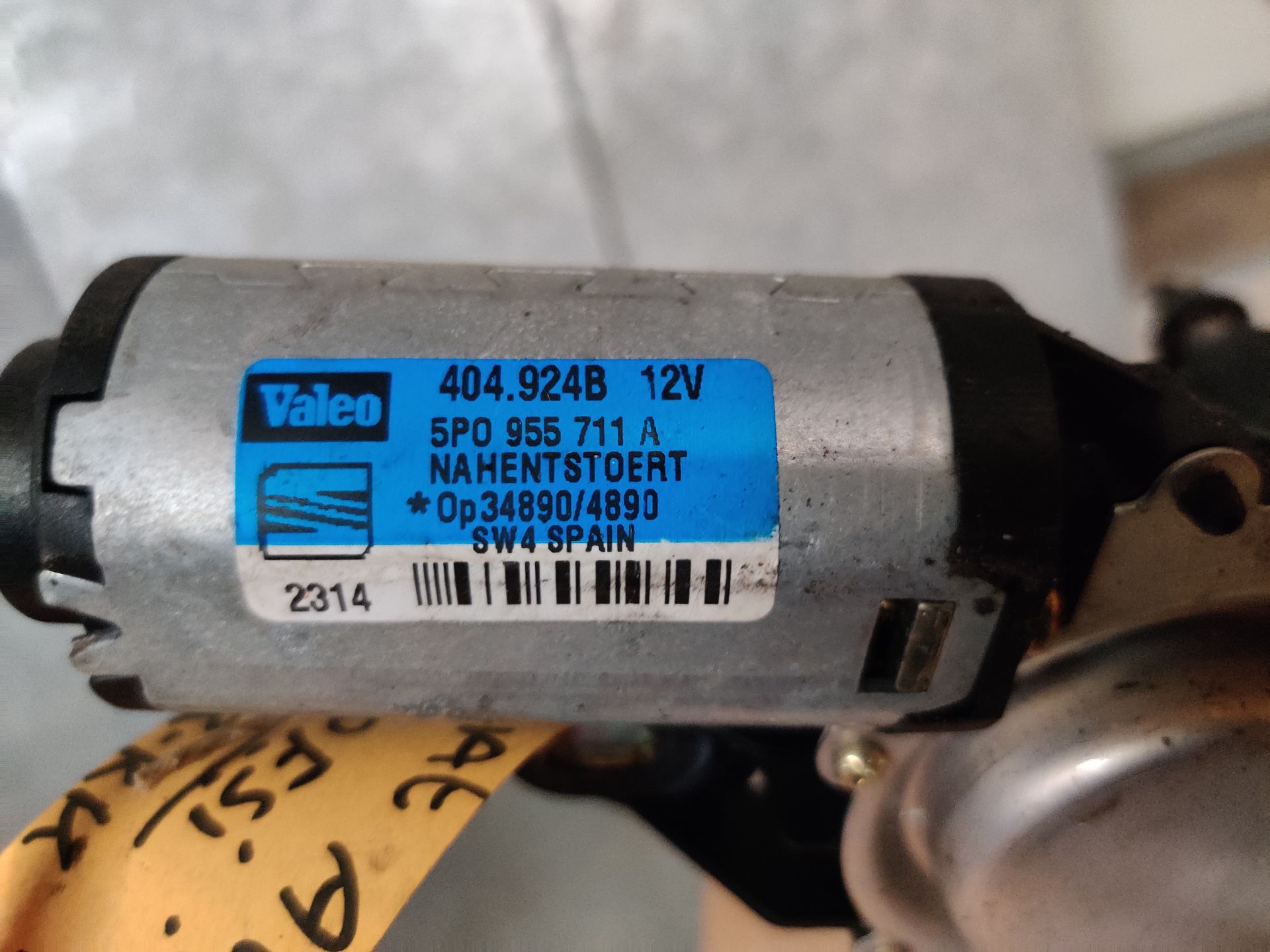 Seat Altea ruitenwissermotor achter (2004)