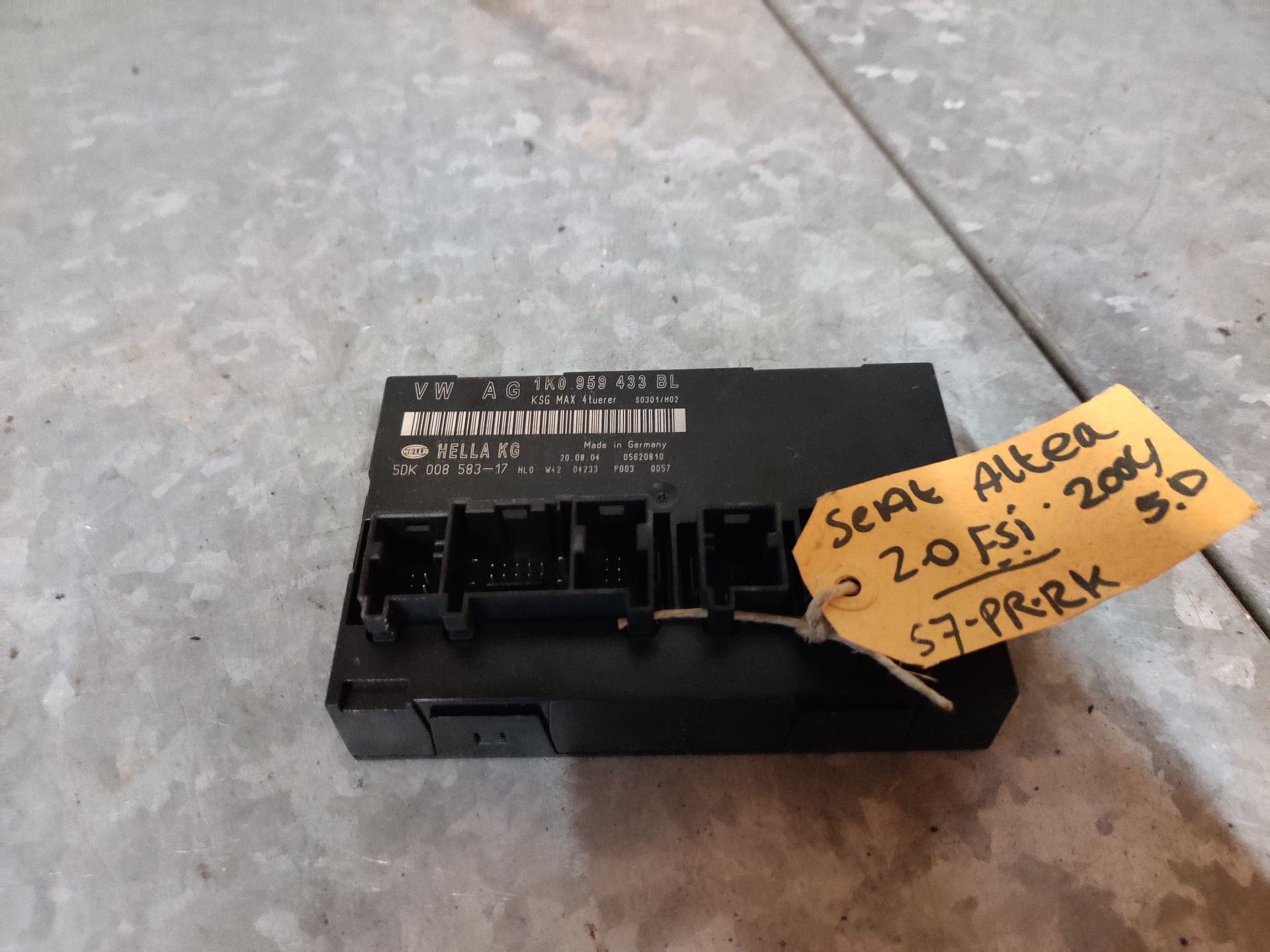 Seat Altea centrale deurvergrendeling module