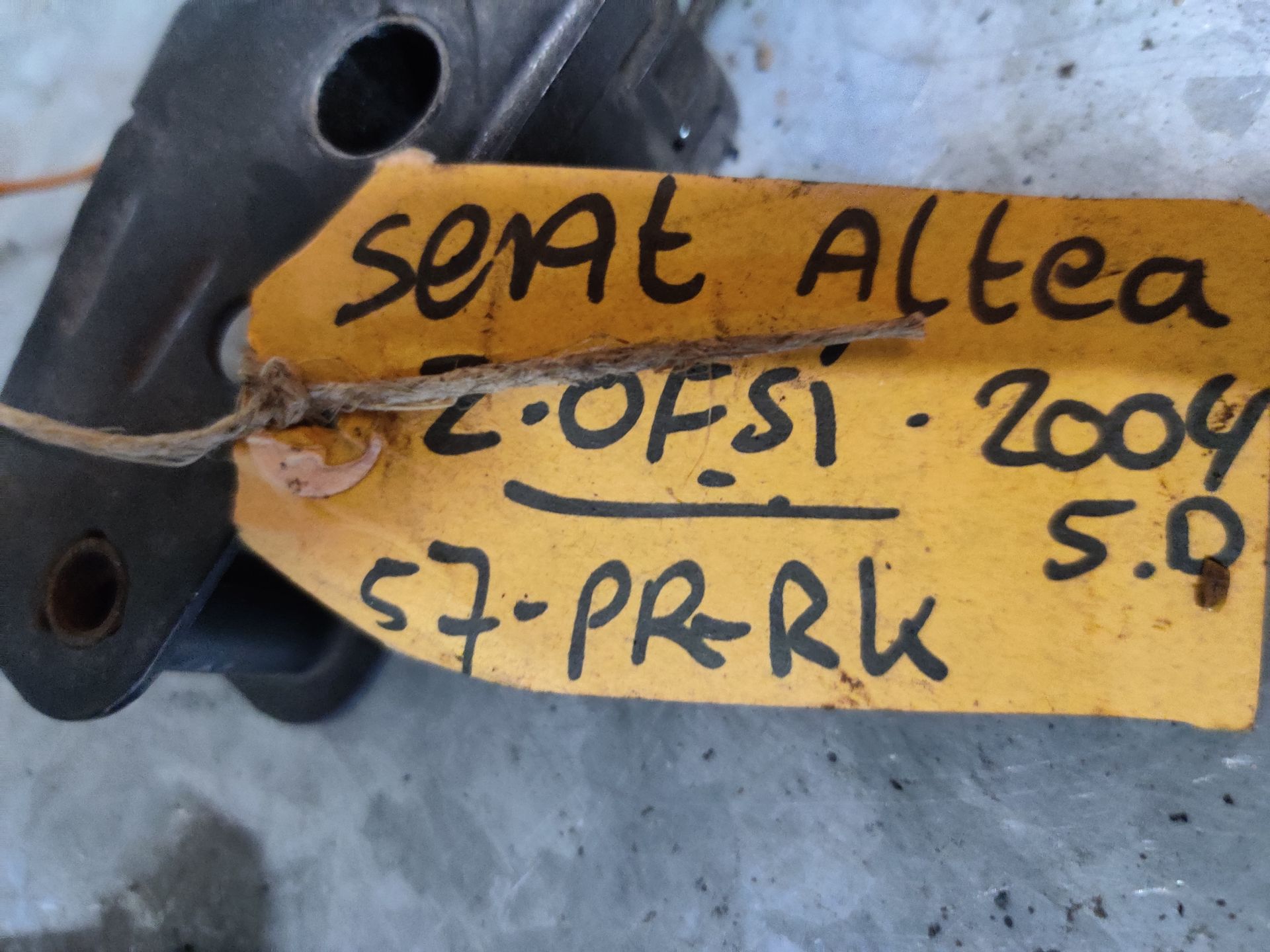 Seat Altea slotvanger van de achterklep