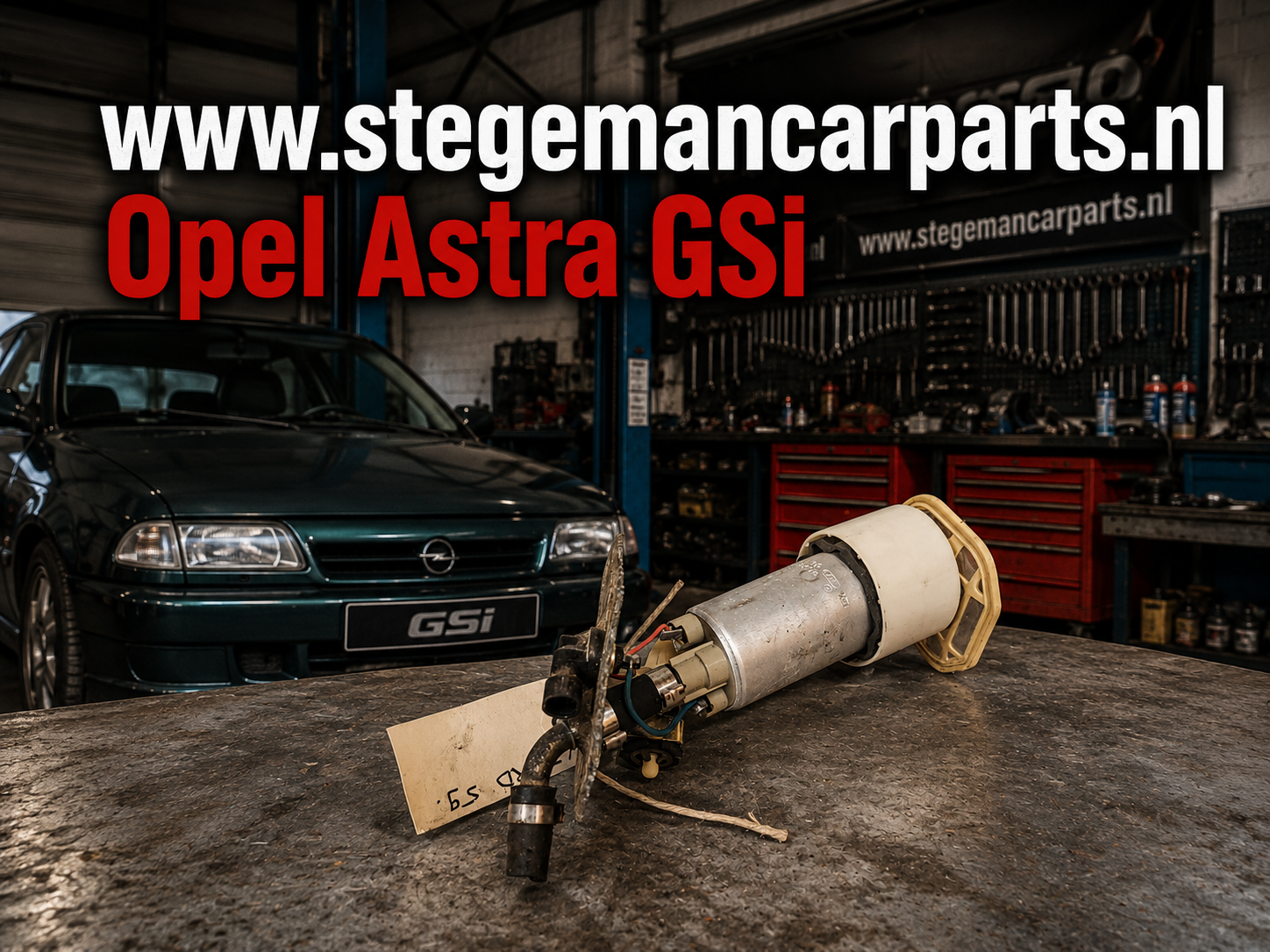 Opel Astra GSi 2.0 16V brandstofpomp