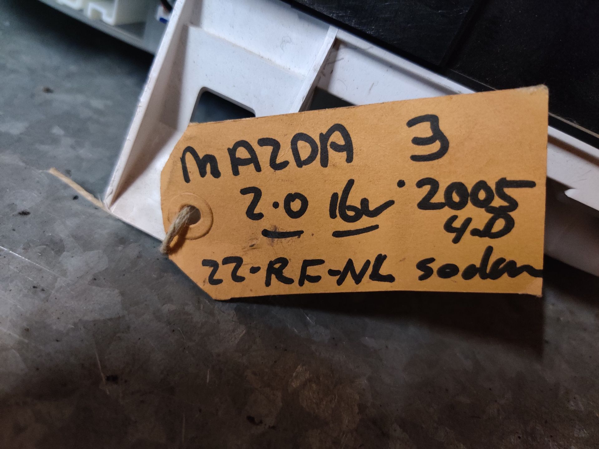 Mazda 3 kilometerteller
