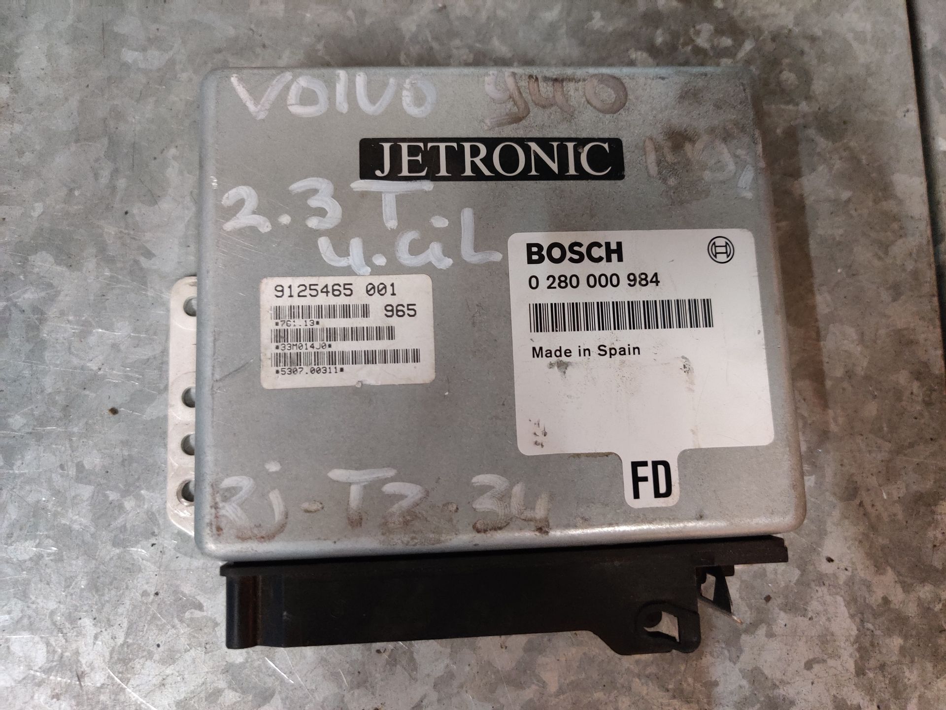 Volvo 940 computer Jetronic motormanagement