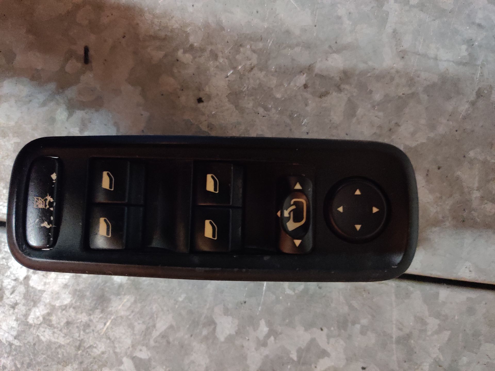 Peugeot 807 ramen en spiegelschakelaar
