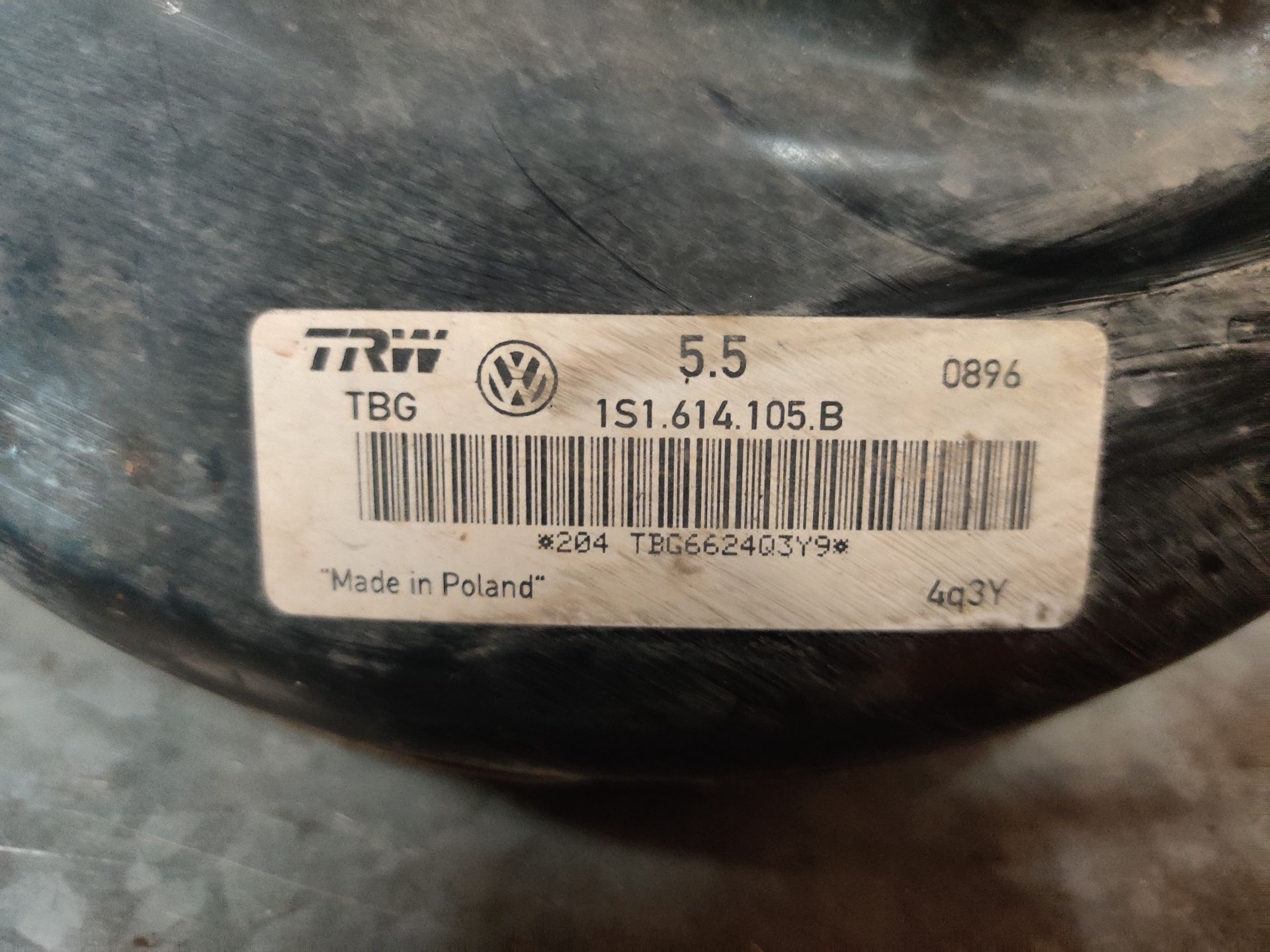 Seat Mii rembekrachtiger van een 1.0