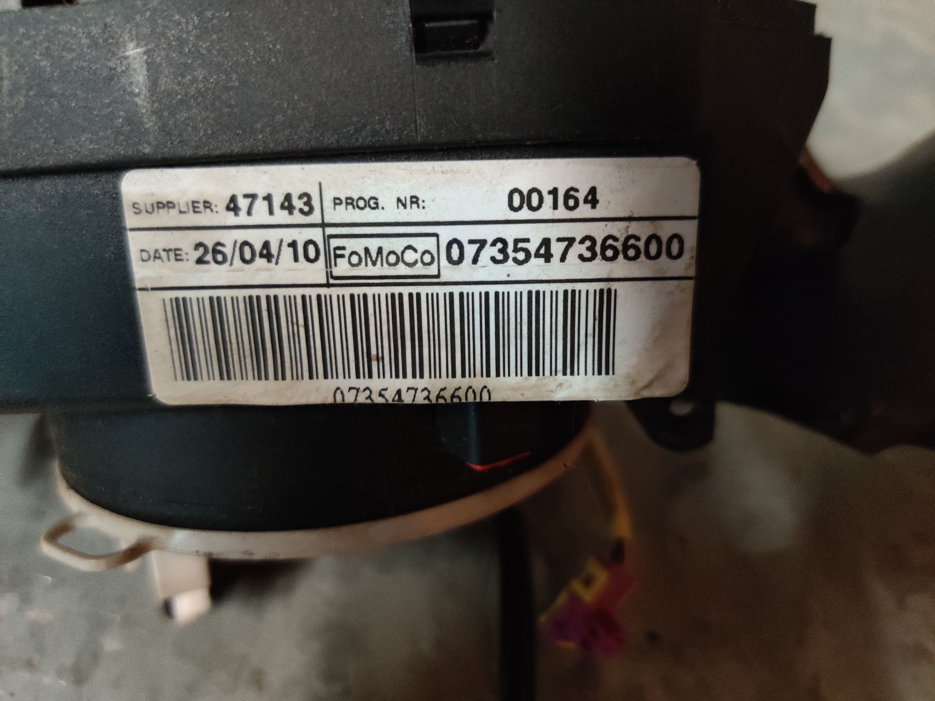 Ford Ka stuurkolom schakelaar met airbagring