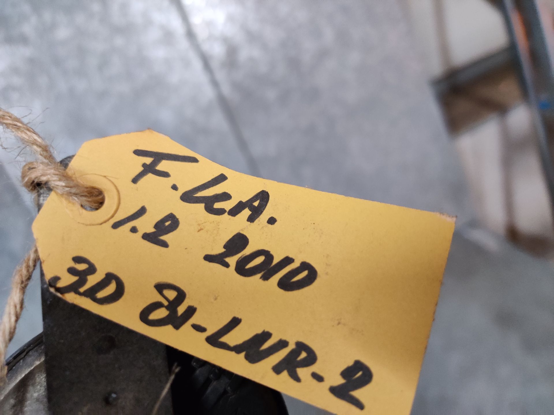 Ford Ka uit 2010, een claxon.