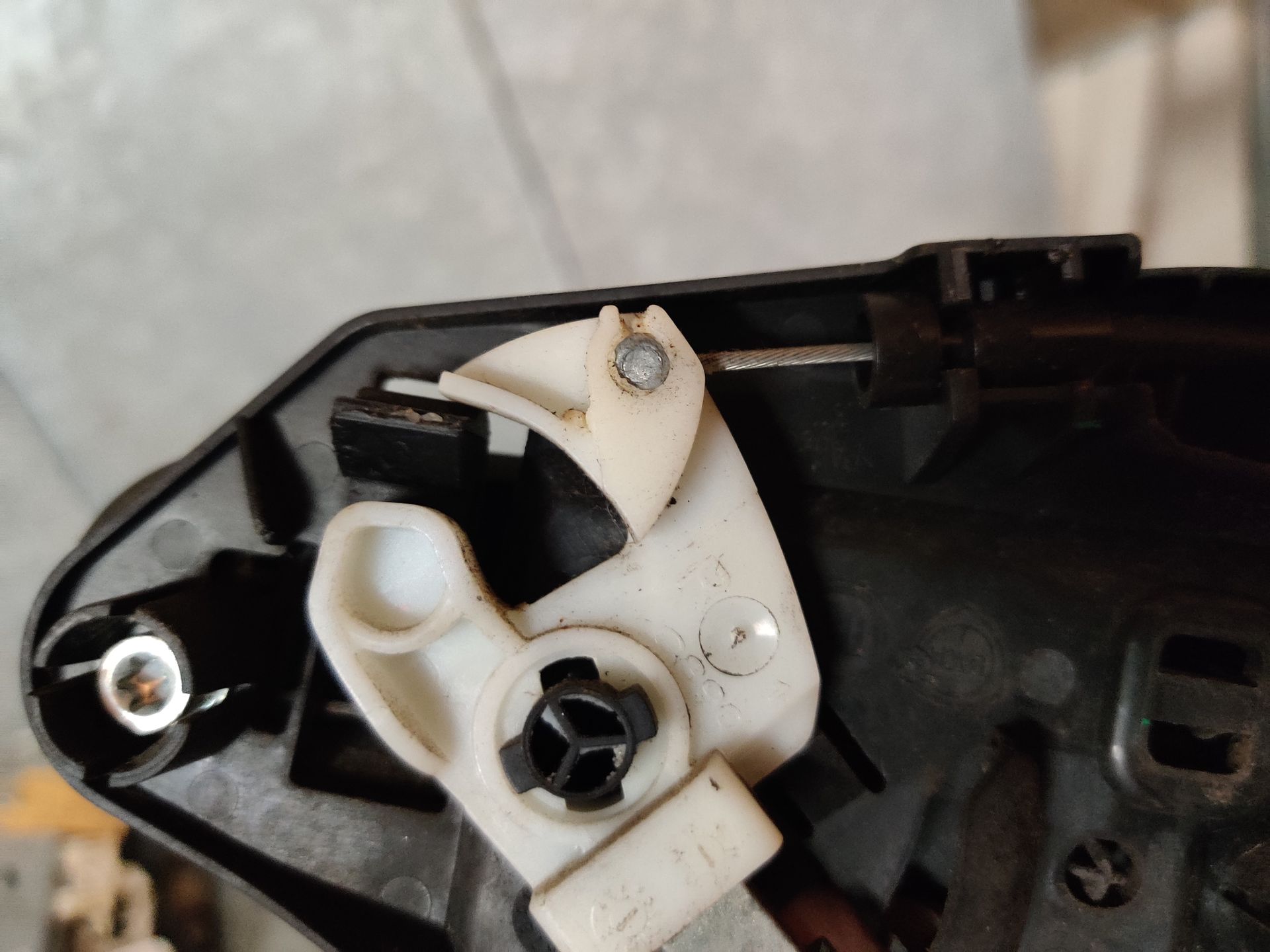 Fiat Panda deurgreep rechtsachter.