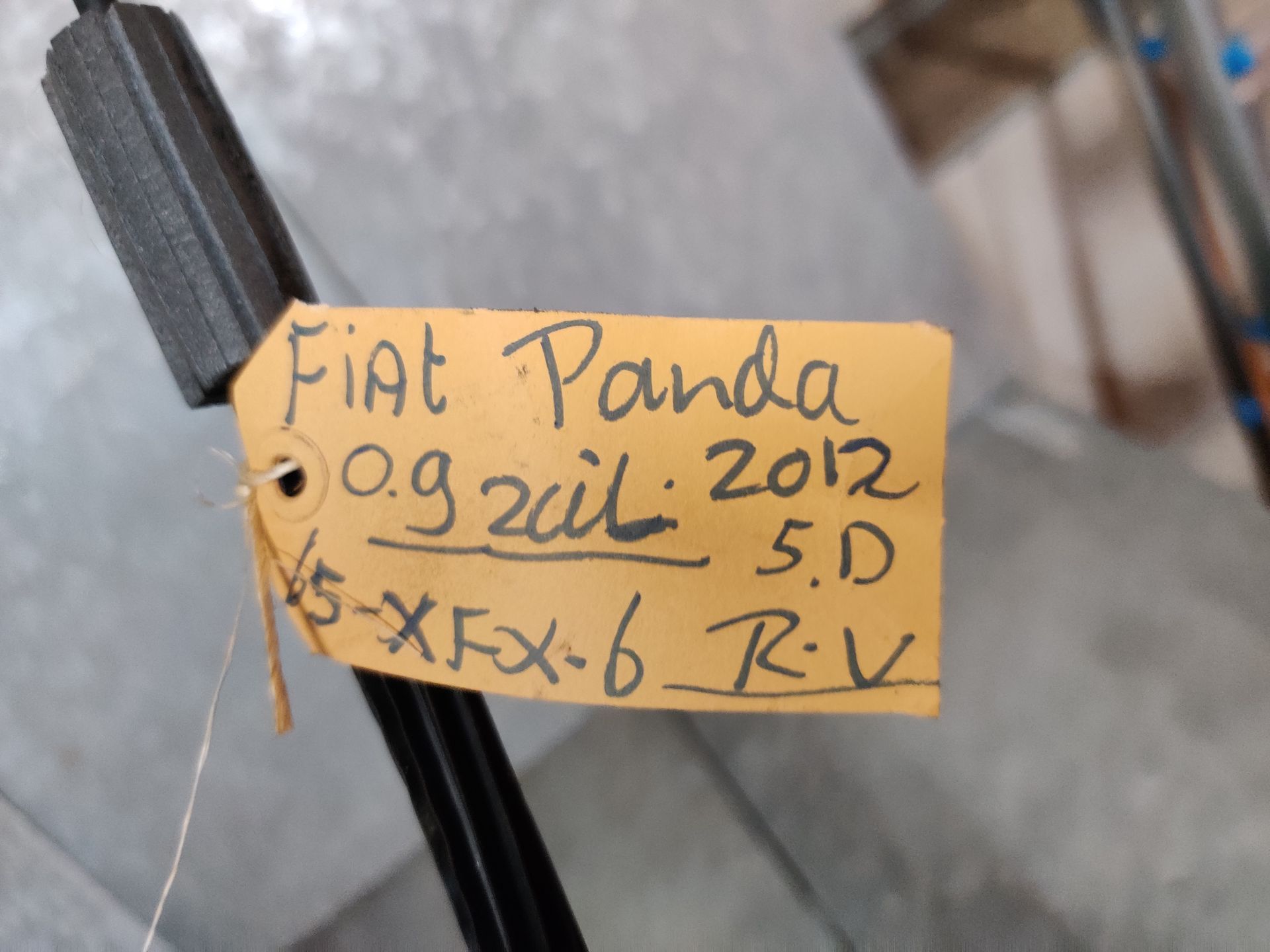 Fiat Panda deugreep rechtsvoor