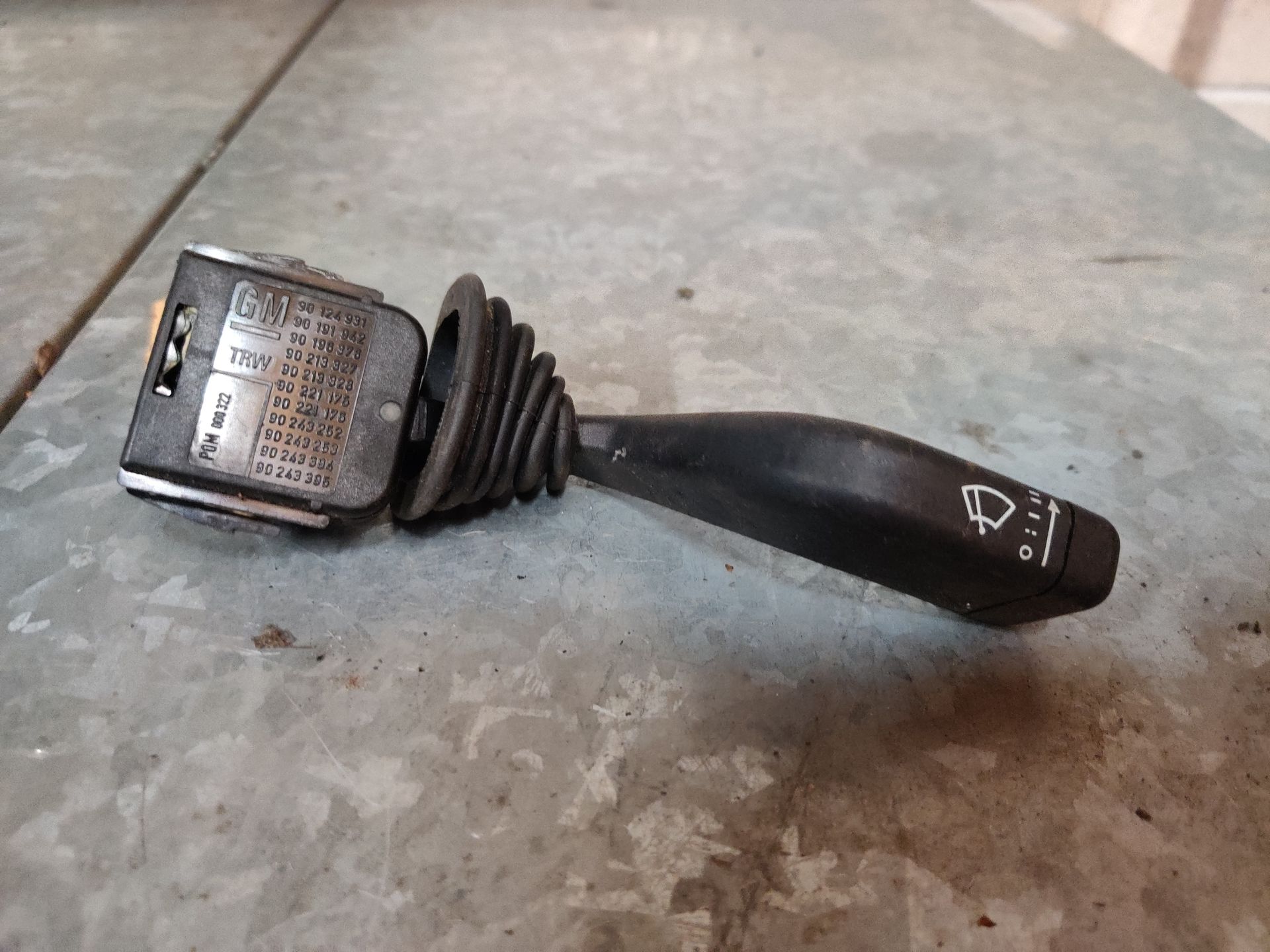 Opel Vectra B ruitenwisserschakelaar