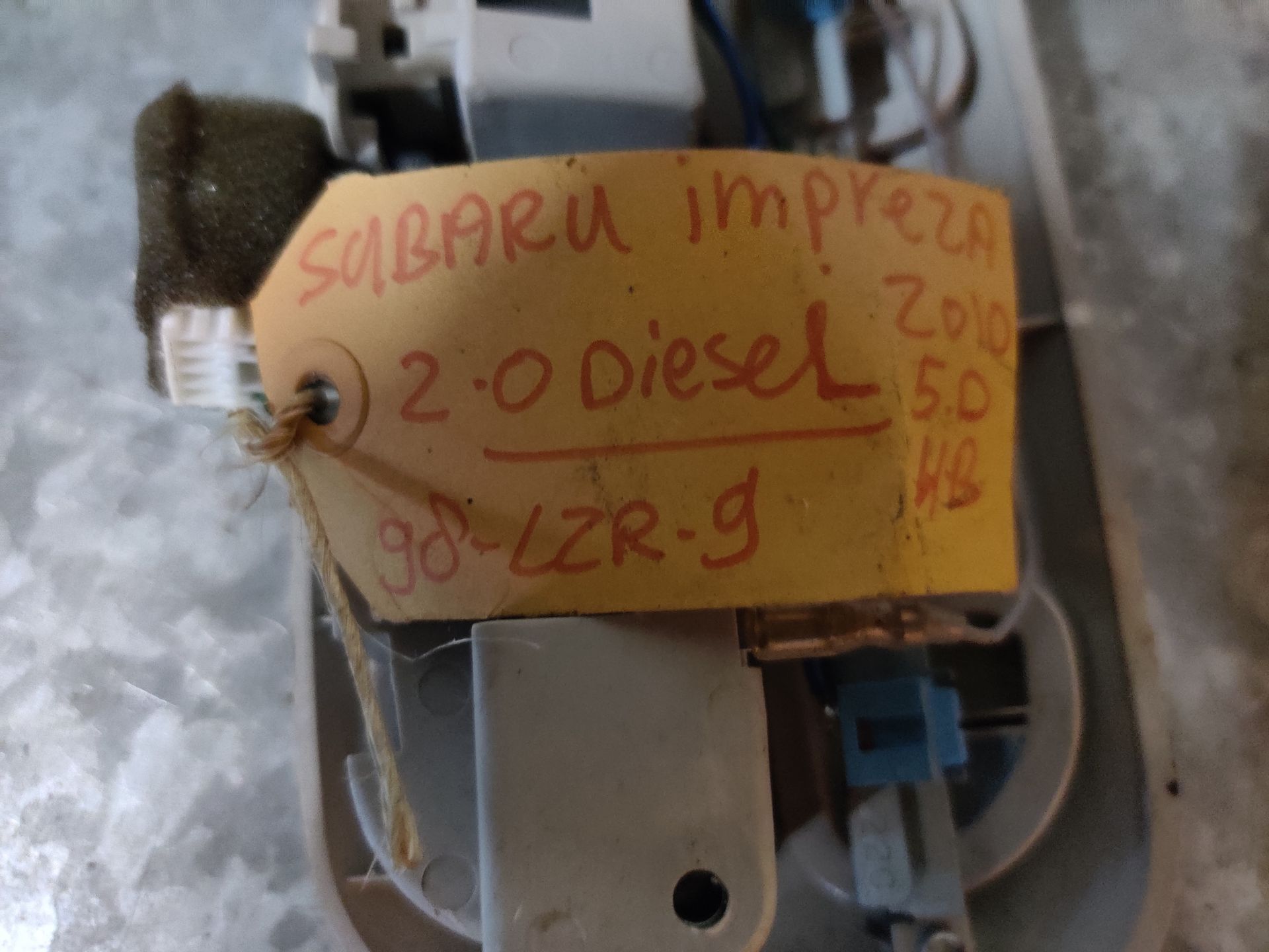 Subaru Impreza binnenverlichting