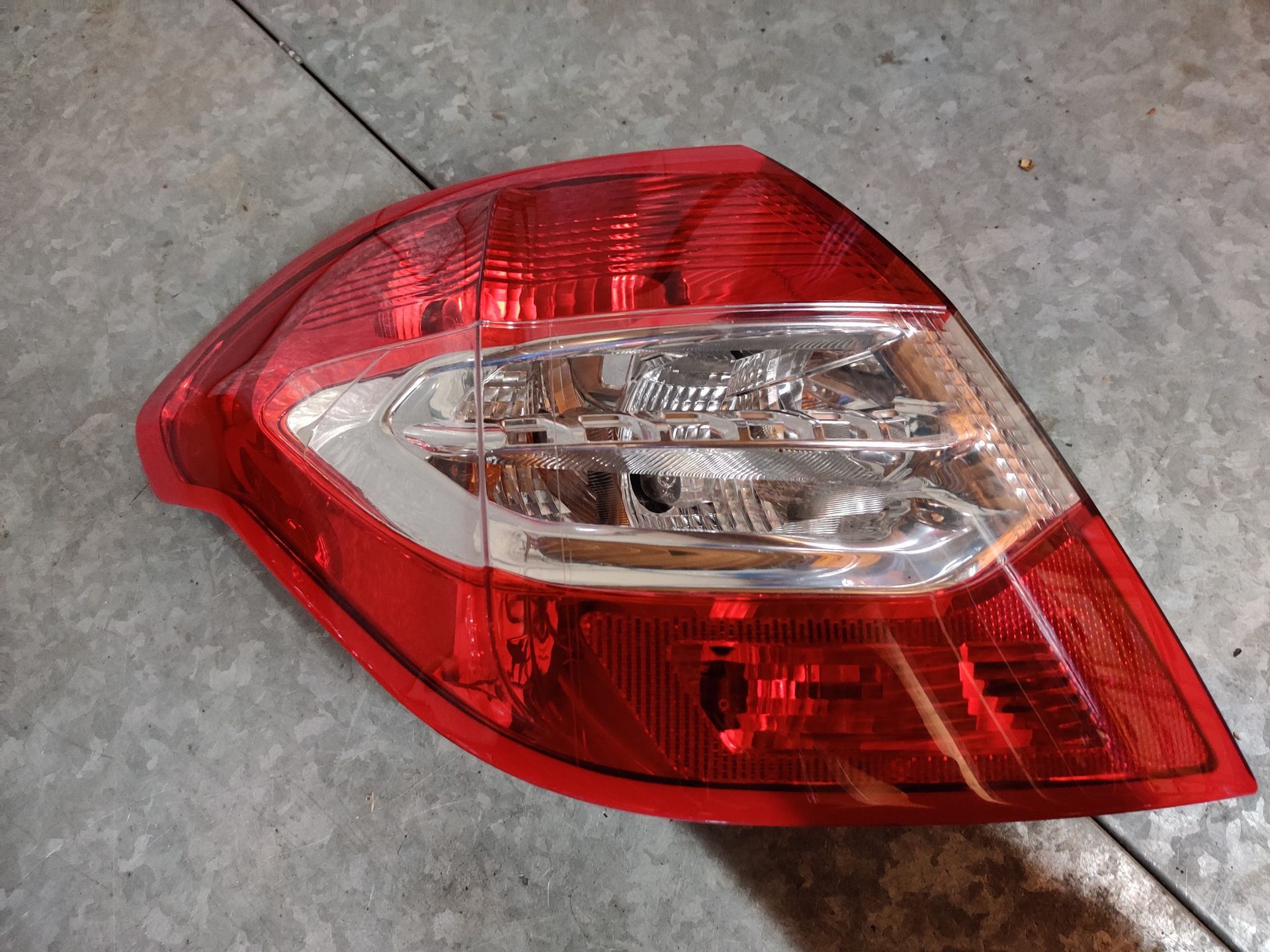 Citroen C4 linker achterlicht.