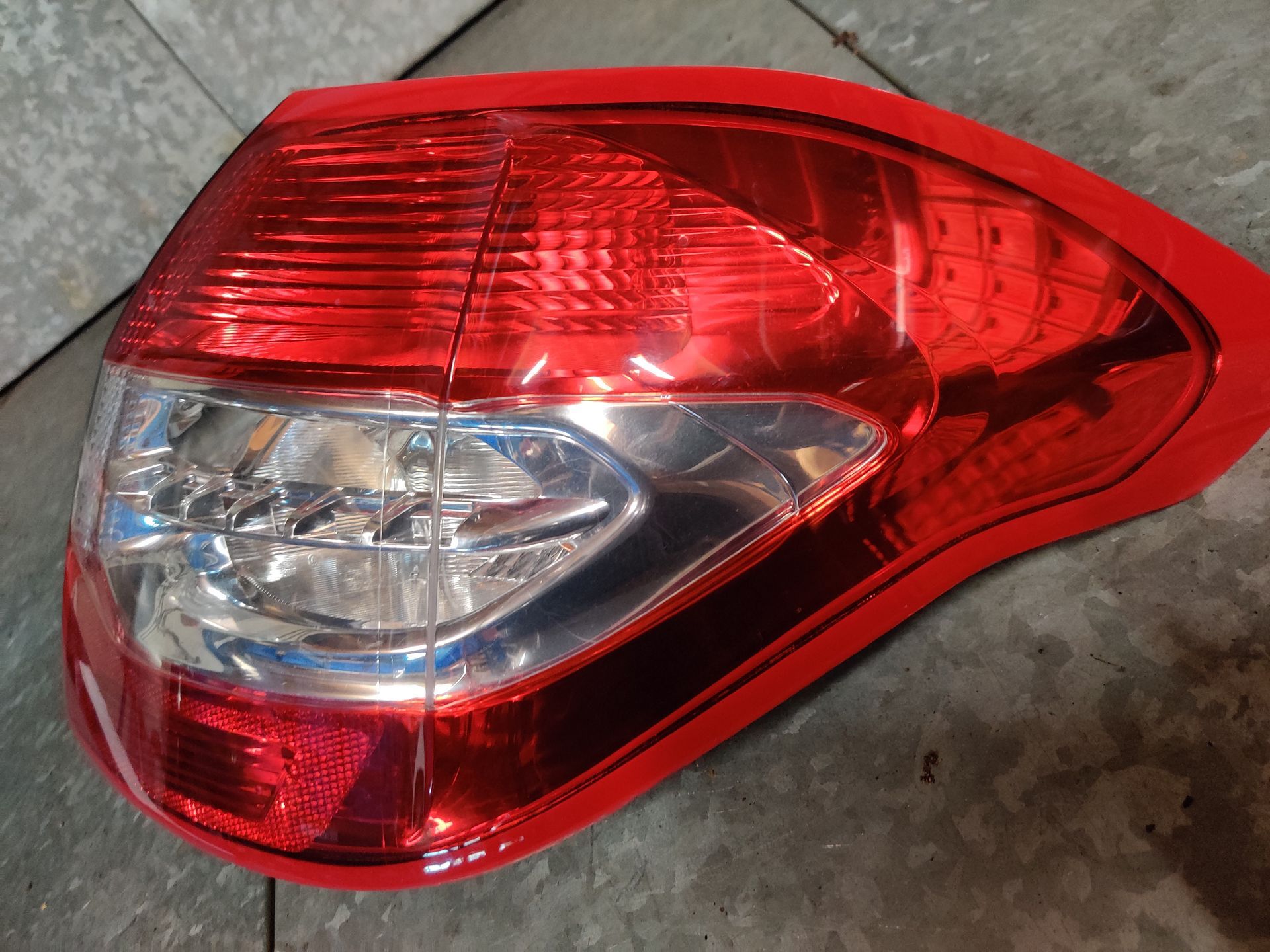 Citroen C4 rechter achterlicht.