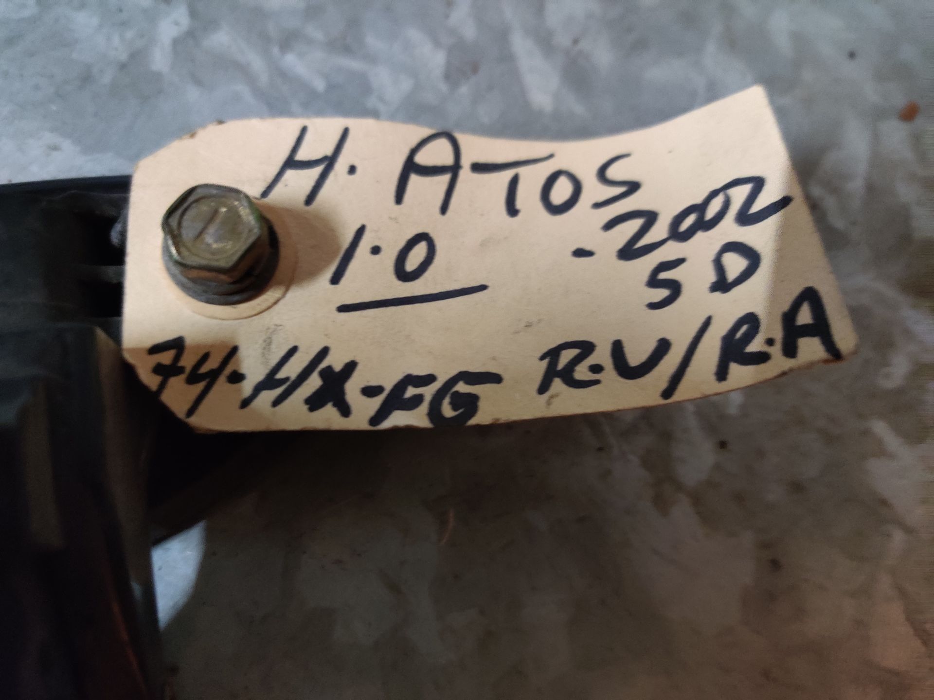 Hyundai Atos rechter deurgreep