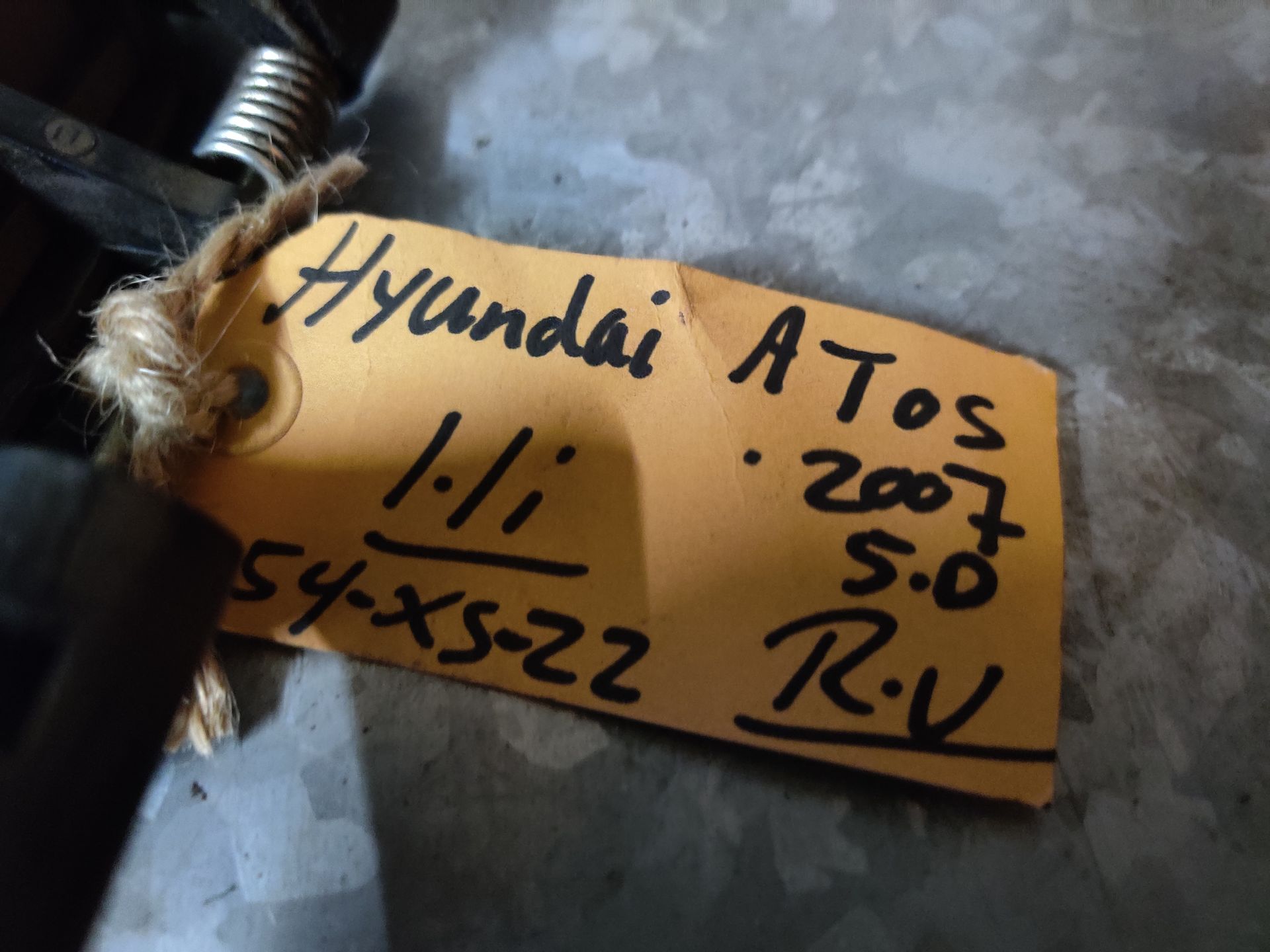 Hyundai Atos rechtsvoor deurgreep