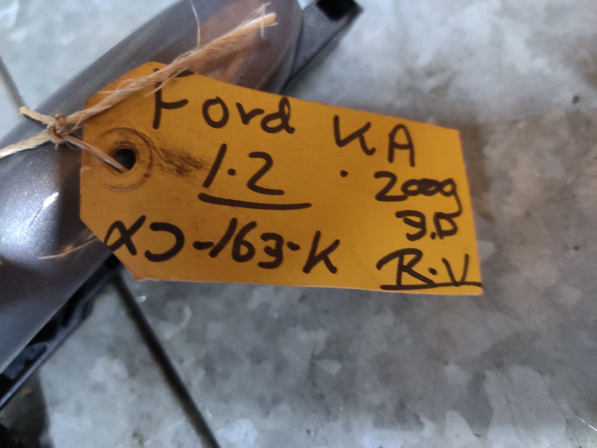 Ford Ka deurgreep rechtsvoor 2009.