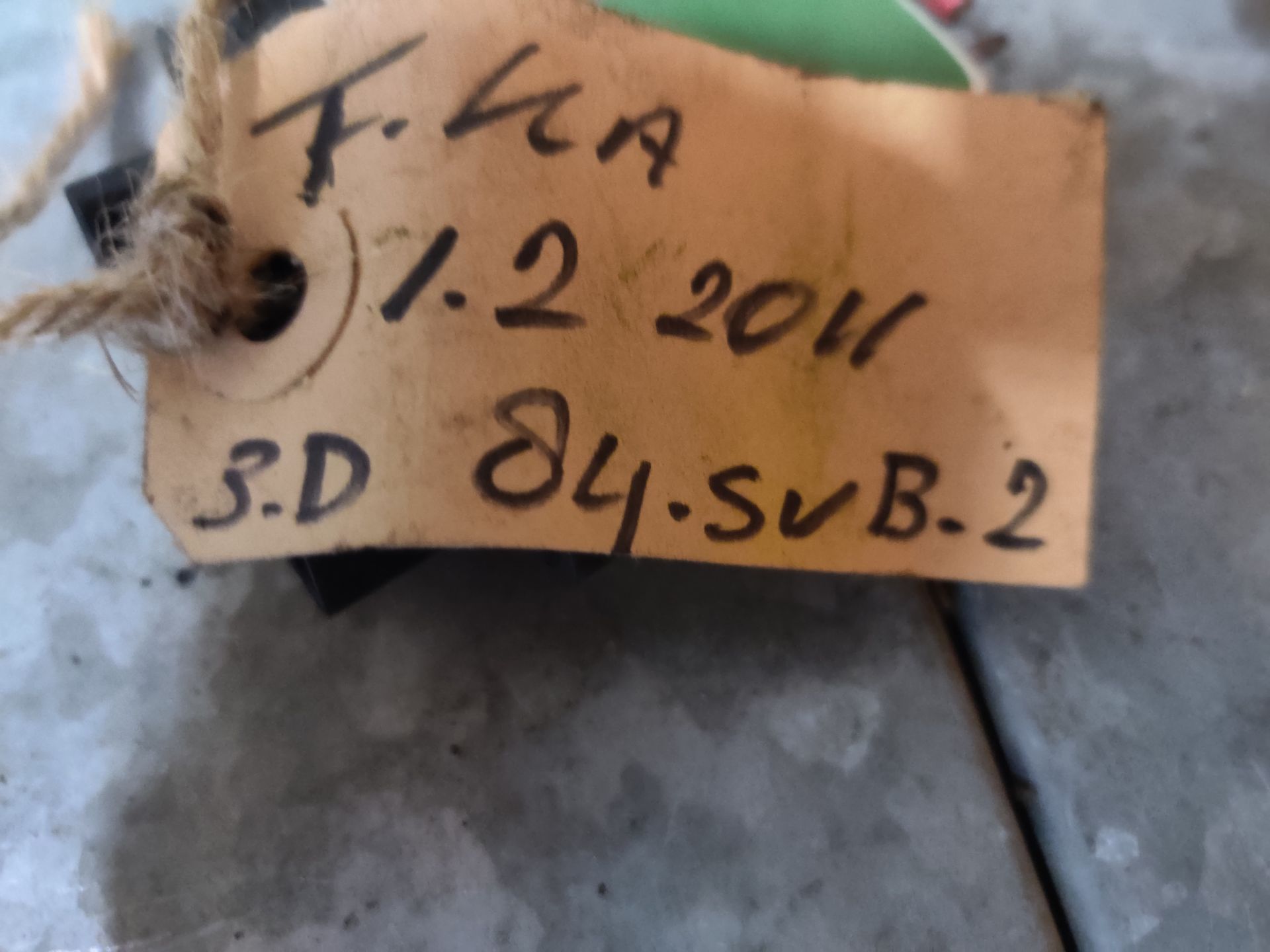 Ford Ka kachelweerstand van een 1.2 motor uit 2011,