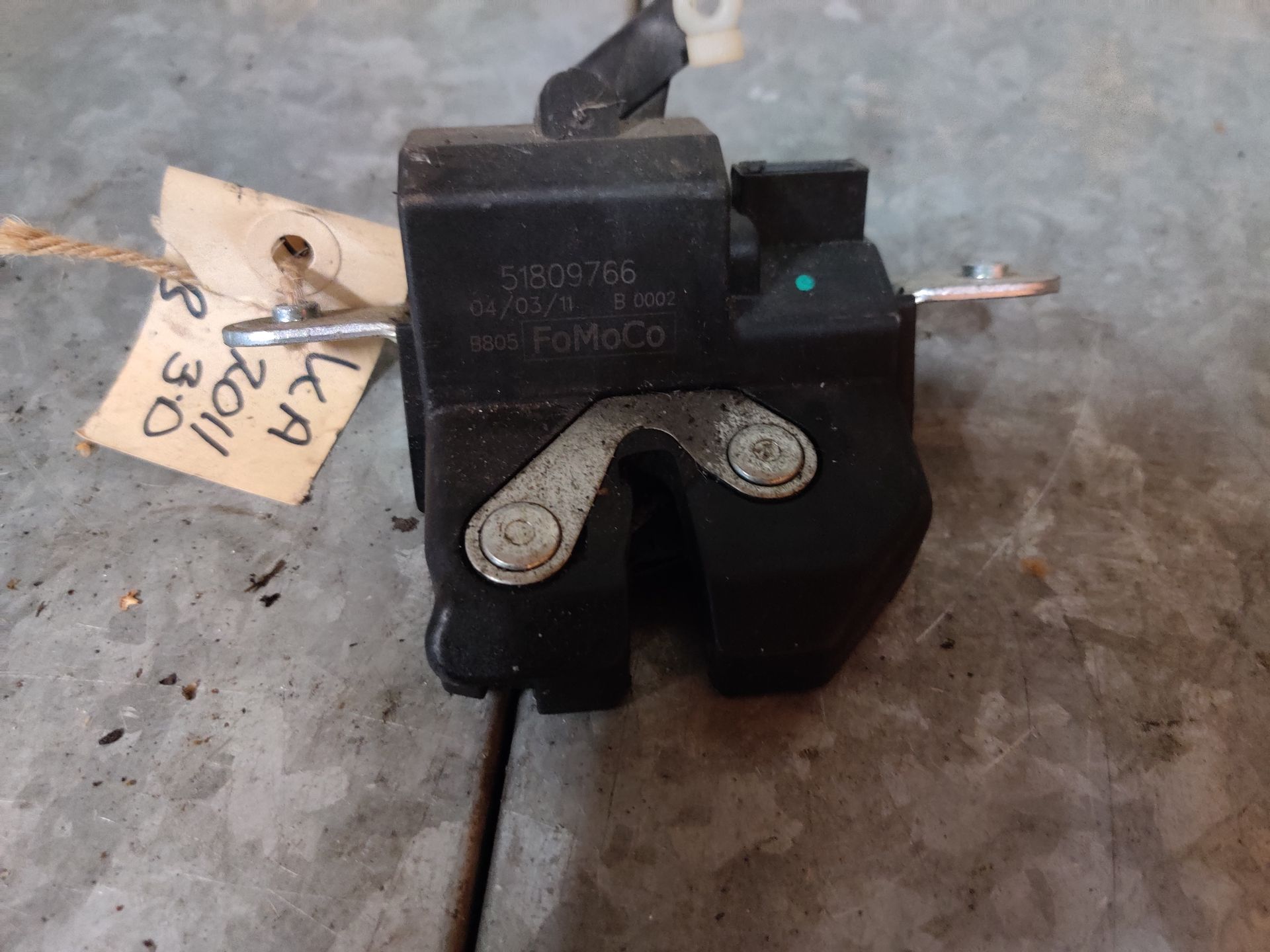 Ford Ka kofferbaksluiting uit 2011,