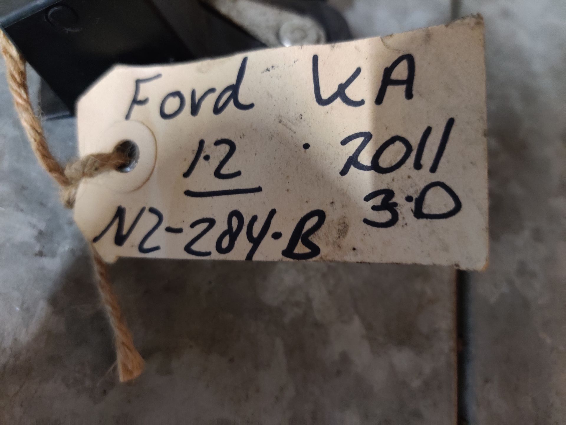 Ford Ka kofferbaksluiting uit 2011,