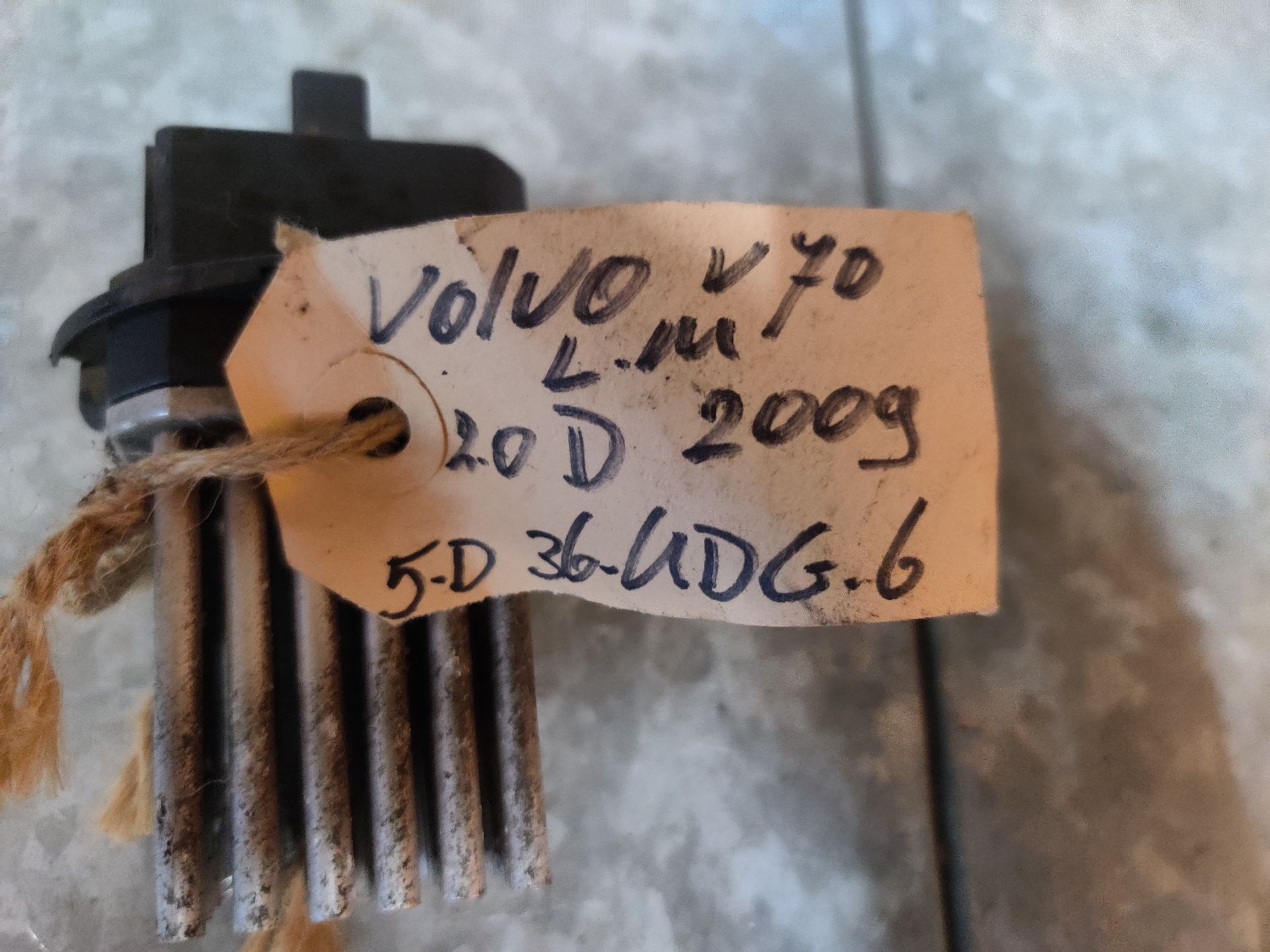 Volvo V70 weerstand interieurventilator