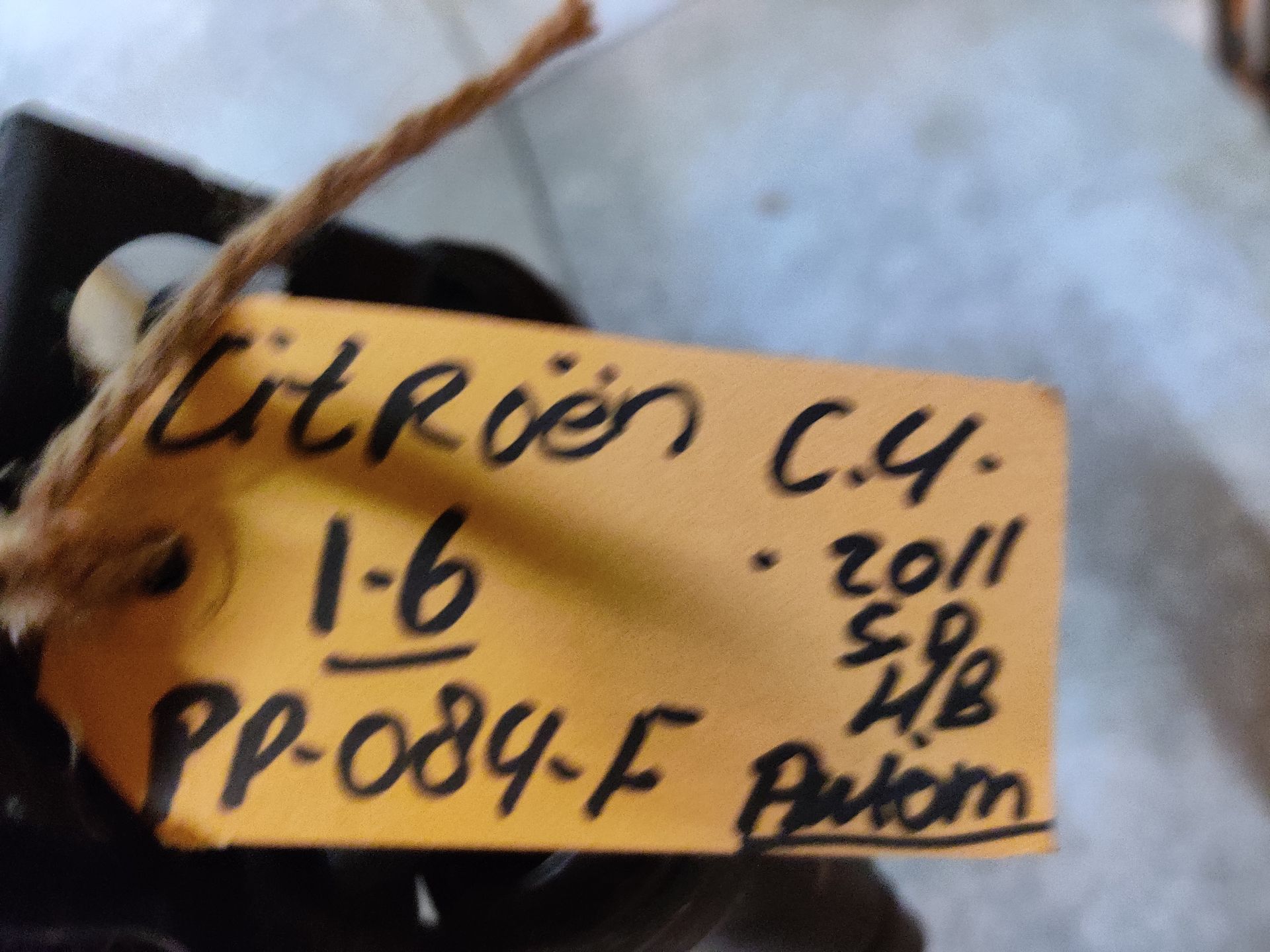 Citroen C4 set bobines van een 1.6 16V motor.