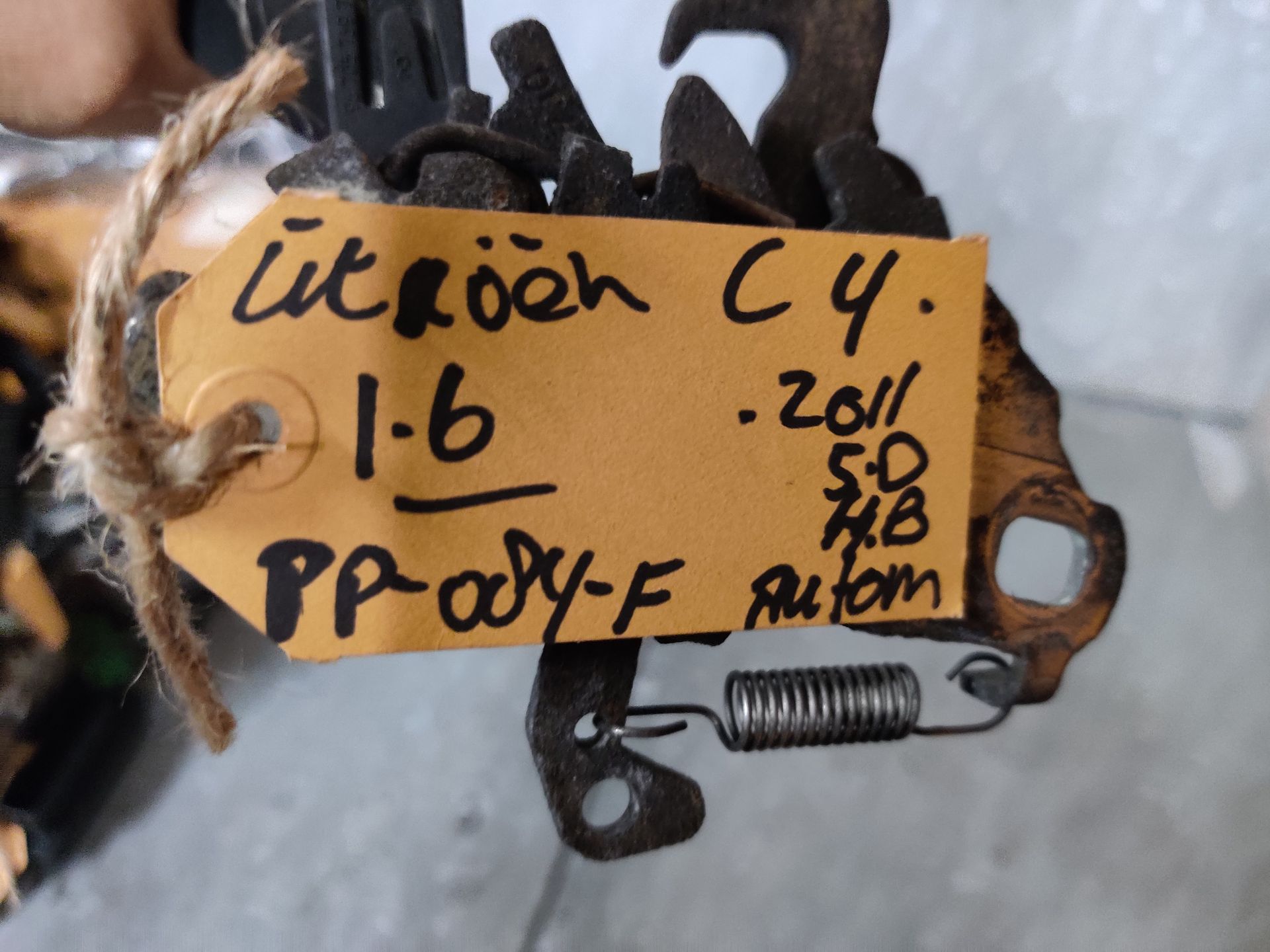 Citroen C4 motorkapsluiting, gebruikt