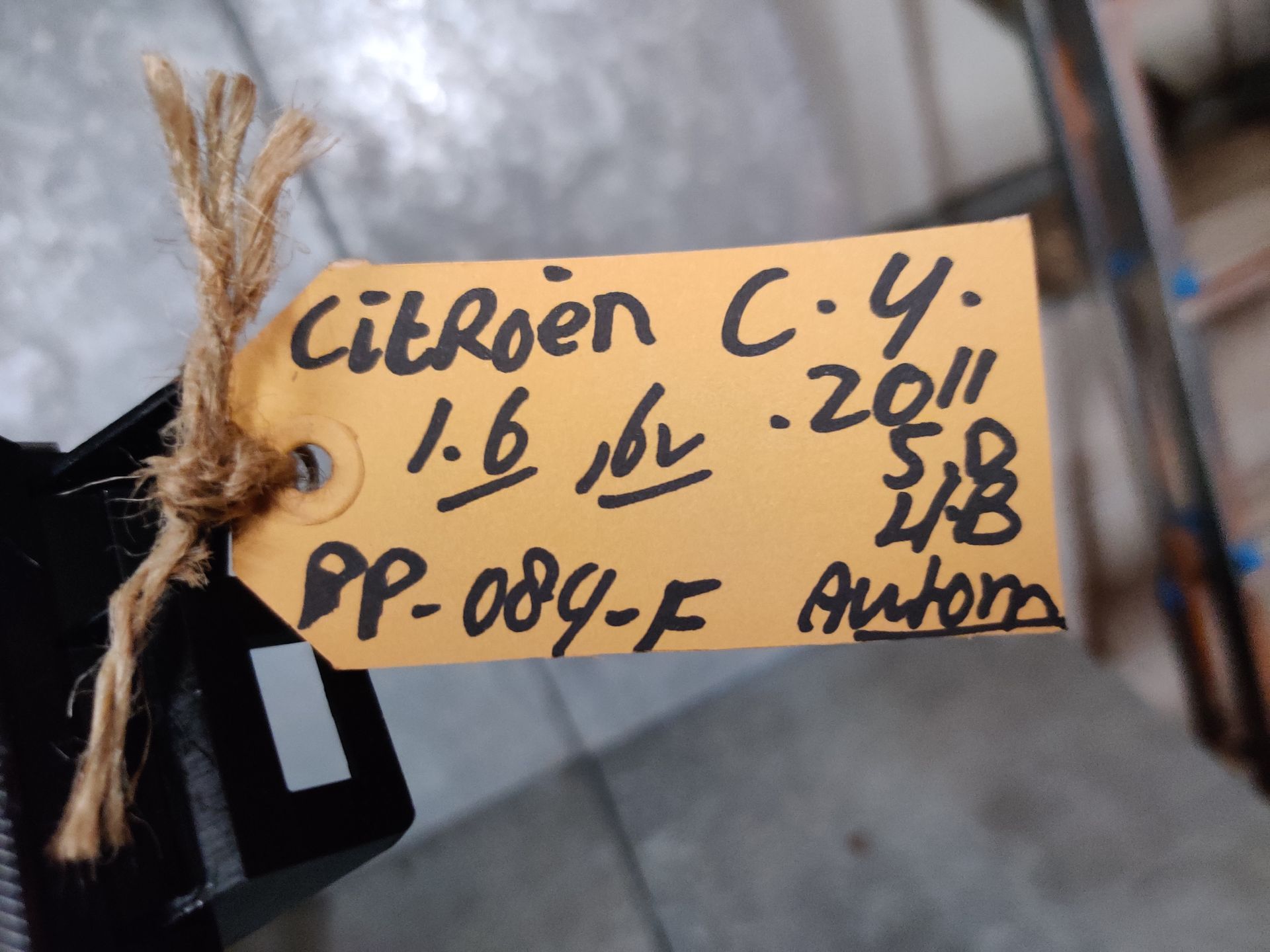 Citroen C4 dashboardfront met aircoregelaar