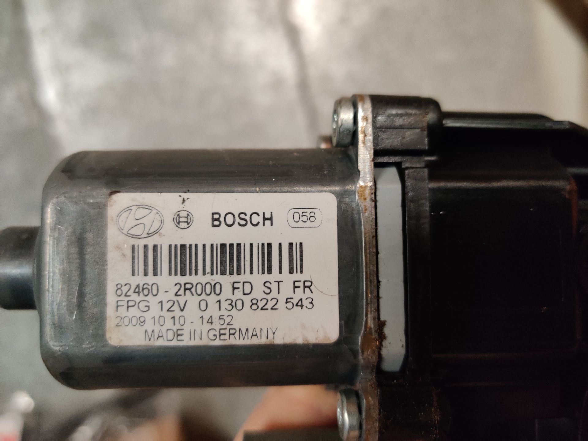 Hyundai i30 raammotor rechtsvoor