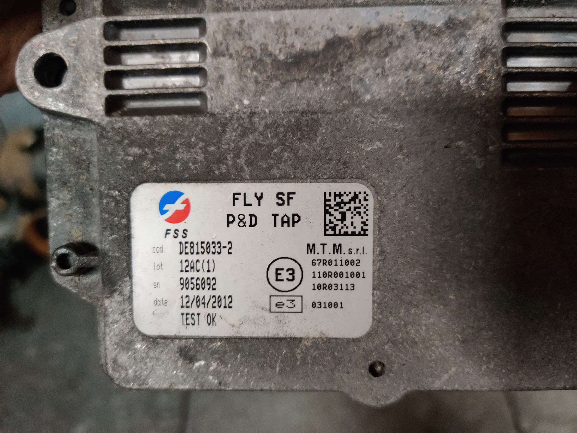 Chevrolet Spark LPG module van een 1.0 16V