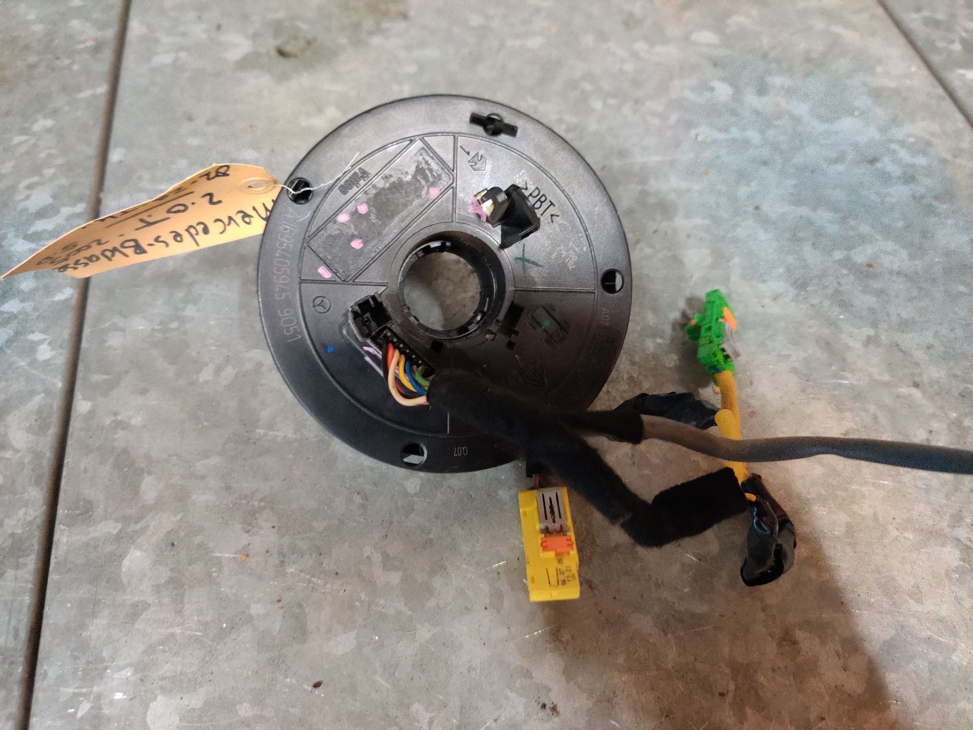 Mercedes B Klasse, airbagring
