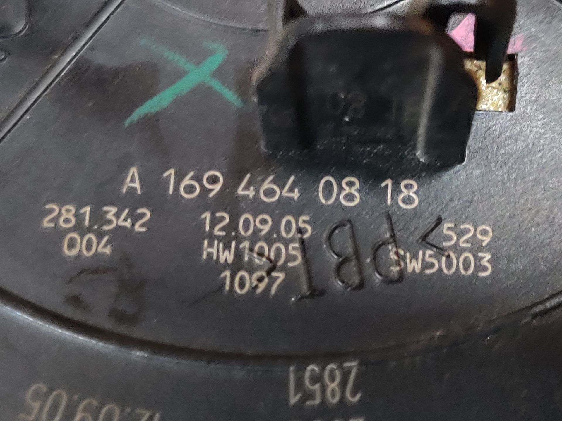 Mercedes B Klasse, airbagring