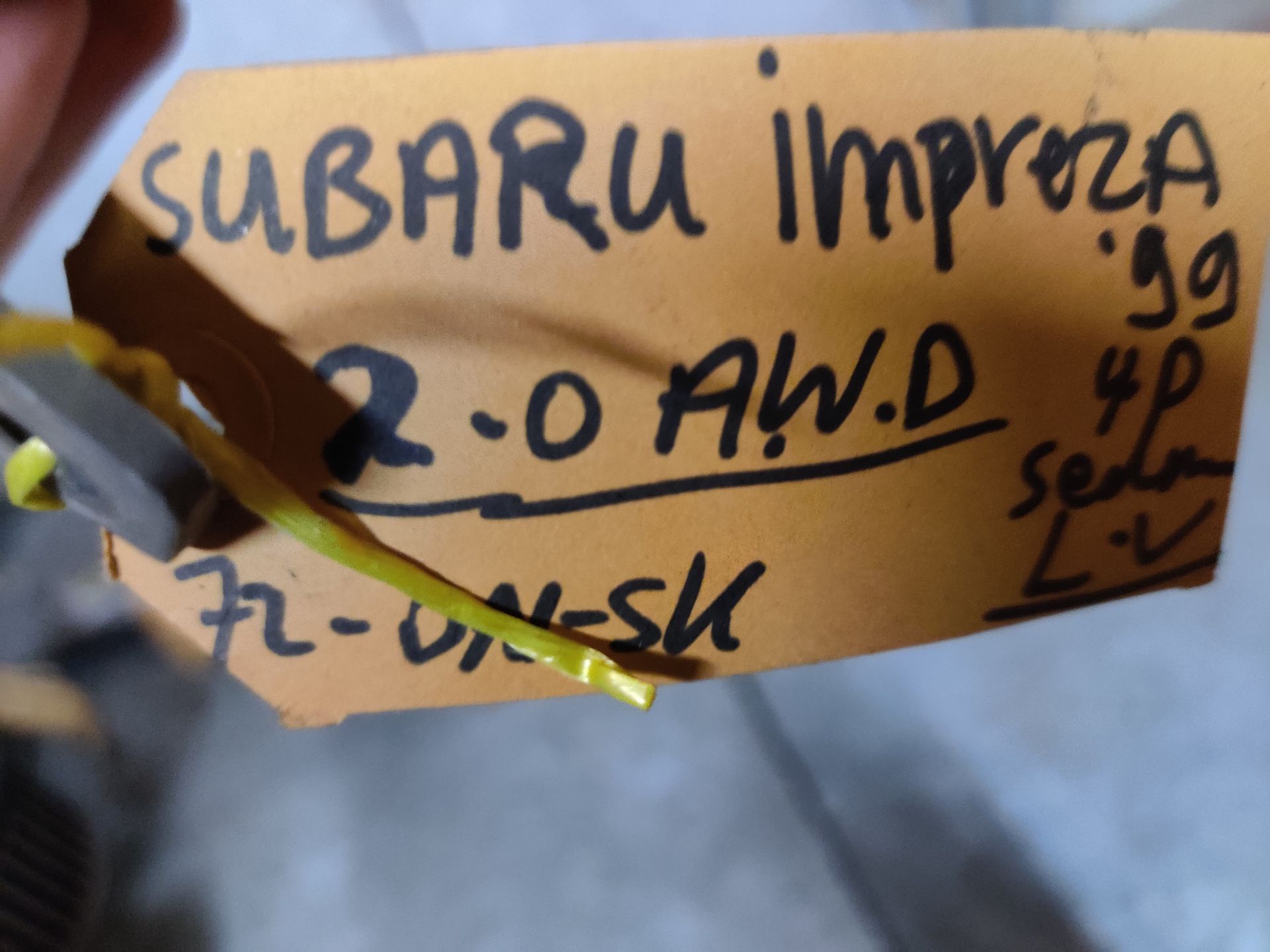 Subaru Impreza knipperlicht linksvoor (1999)