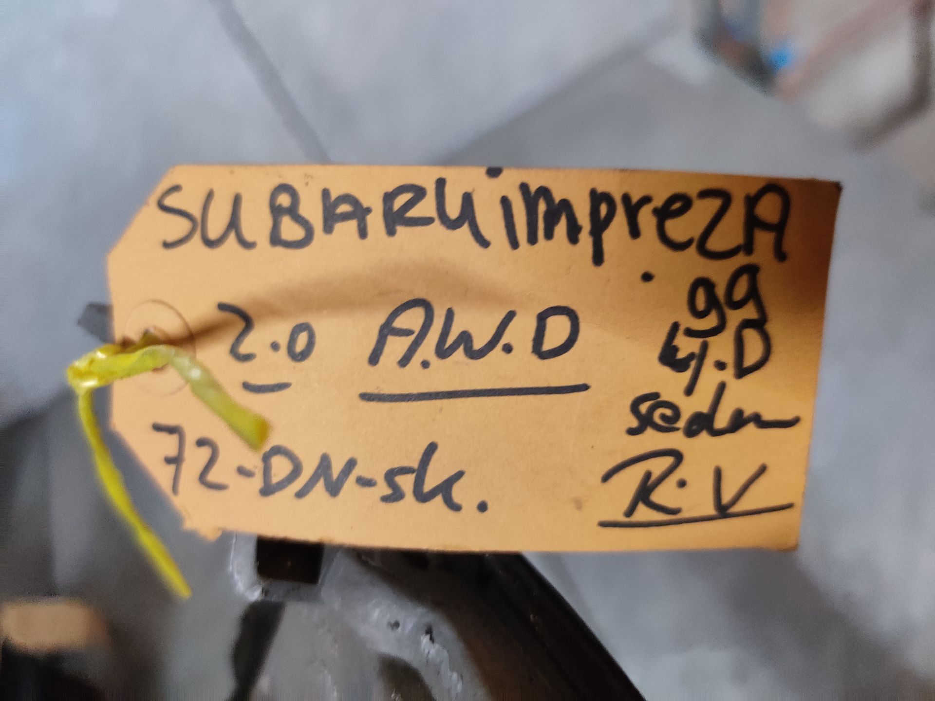 Subaru Impreza knipperlicht rechtsvoor (1999)