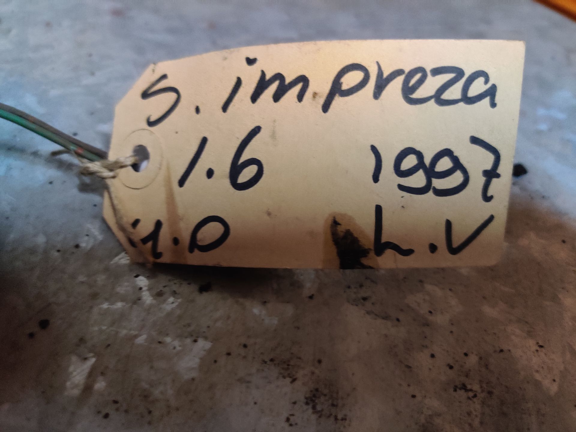 Subaru Impreza knipperlicht linksvoo