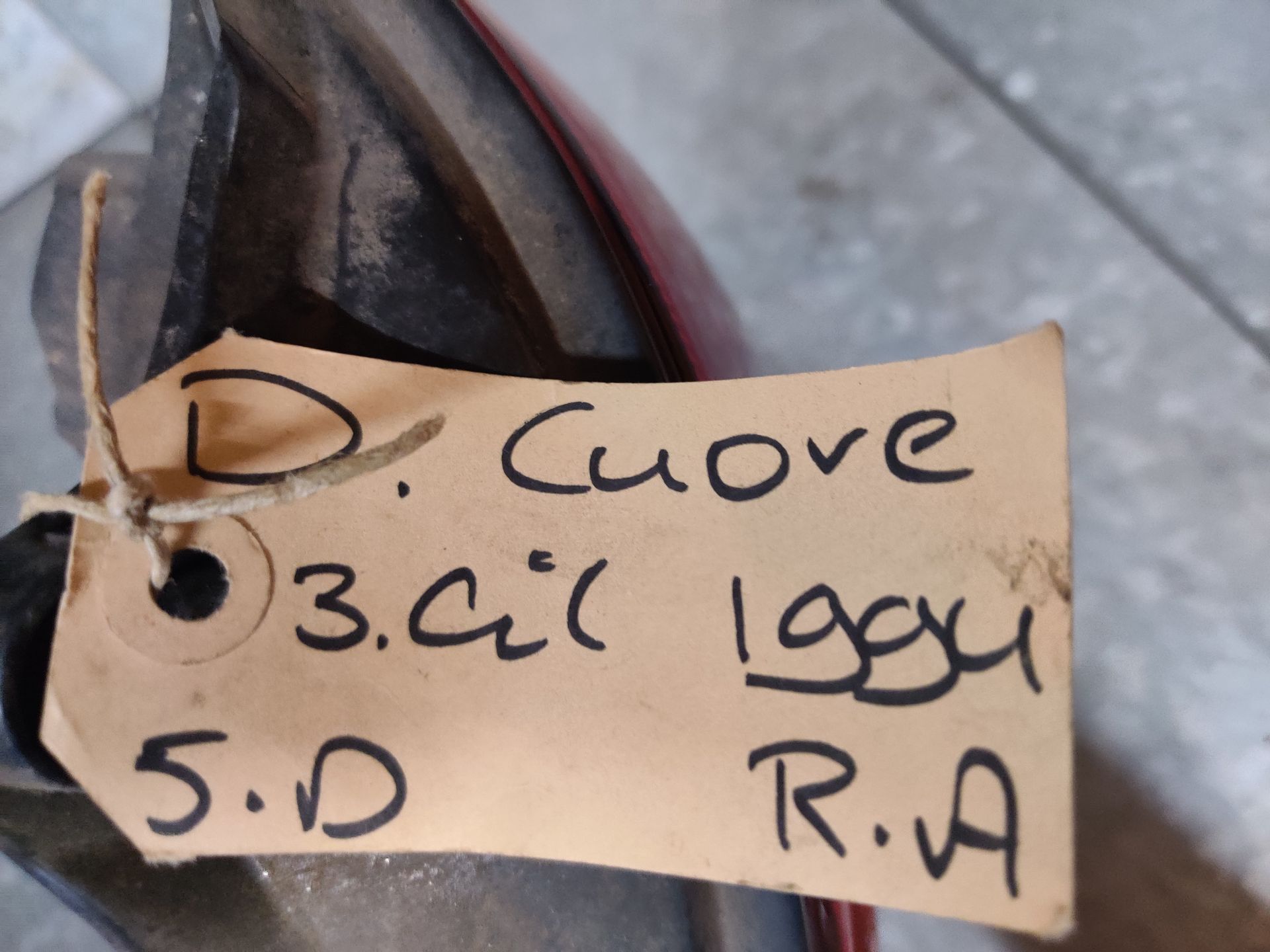 Daihatsu Cuore rechter achterlicht