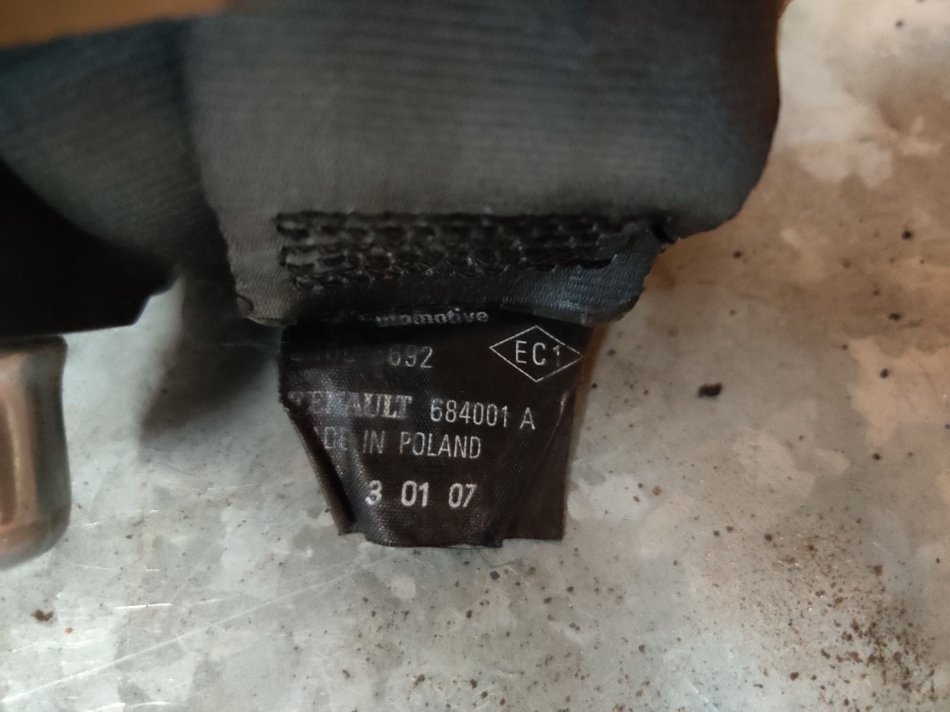 Renault Modus rolgordel linksachter