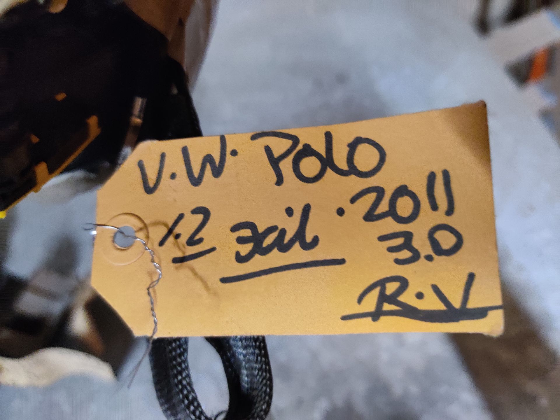VW Polo rolgordel rechtsvoor