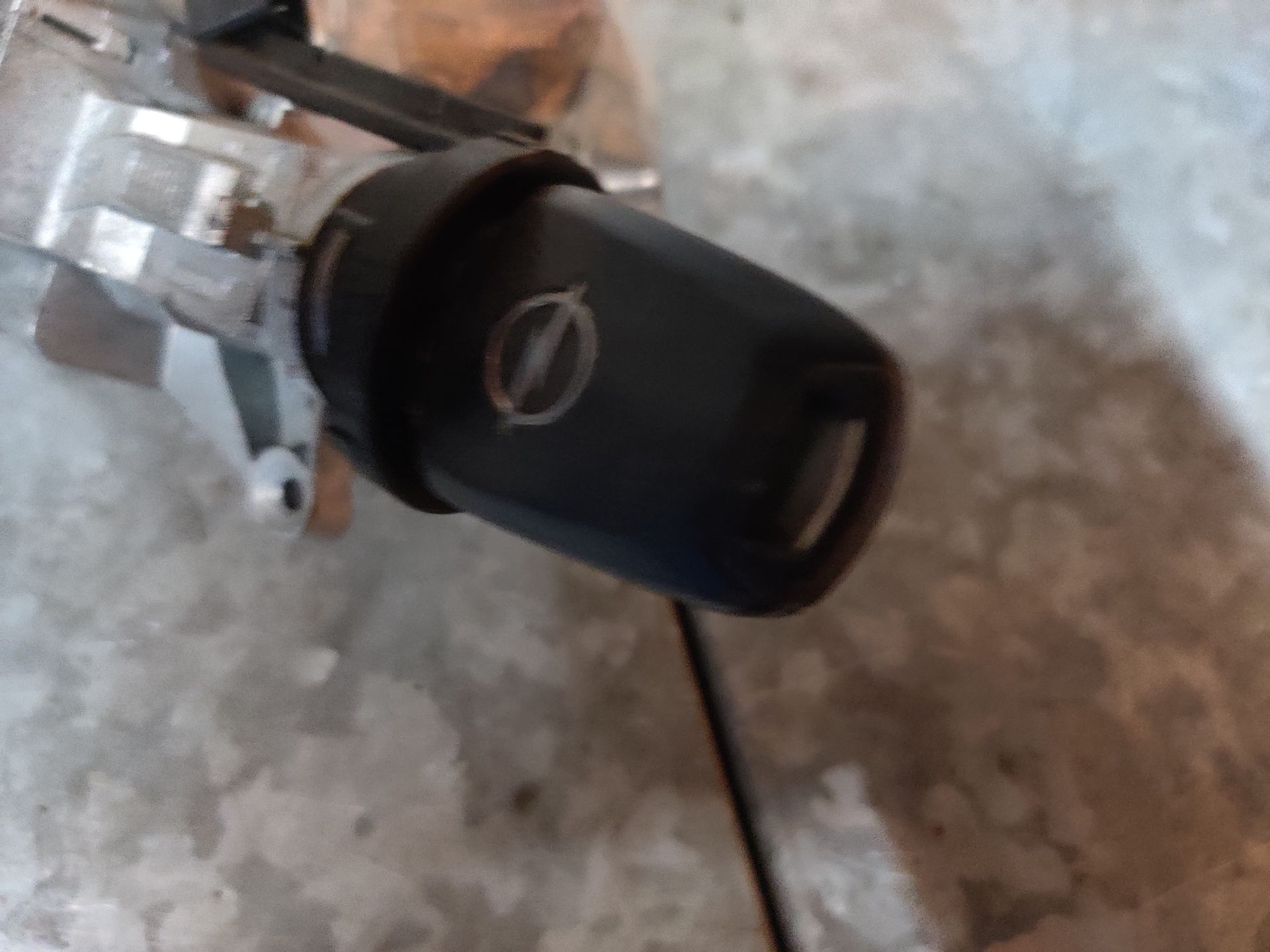 Opel Astra H computer en contactslot met 1 sleutel uit 2006, gebruikt.