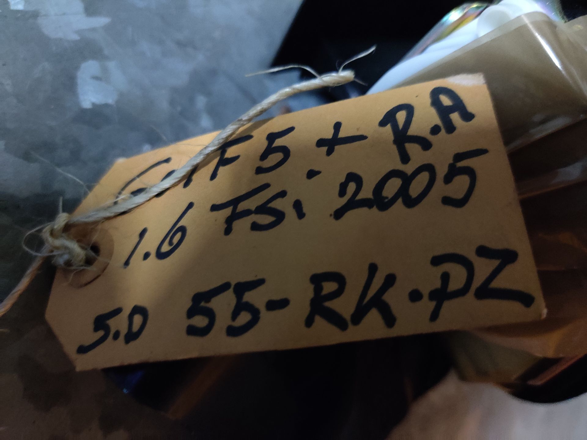 VW Golf 5 plus, rolgordel rechtsachter bij Stegeman Autosloperij in Exel.