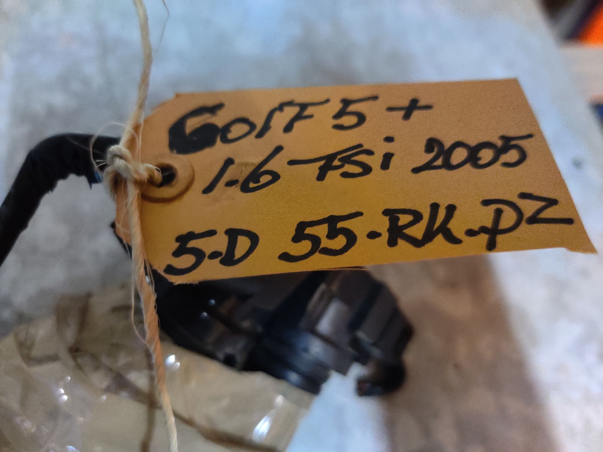 VW Golf 5 plus 1.6 FSi, set bobines (4 stuks)