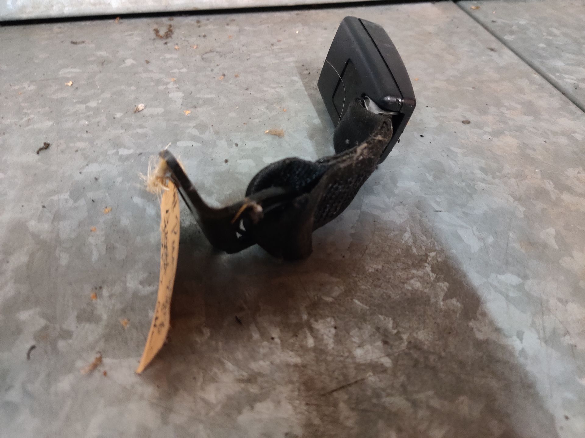 Fiat Punto rolgordelhouder achter
