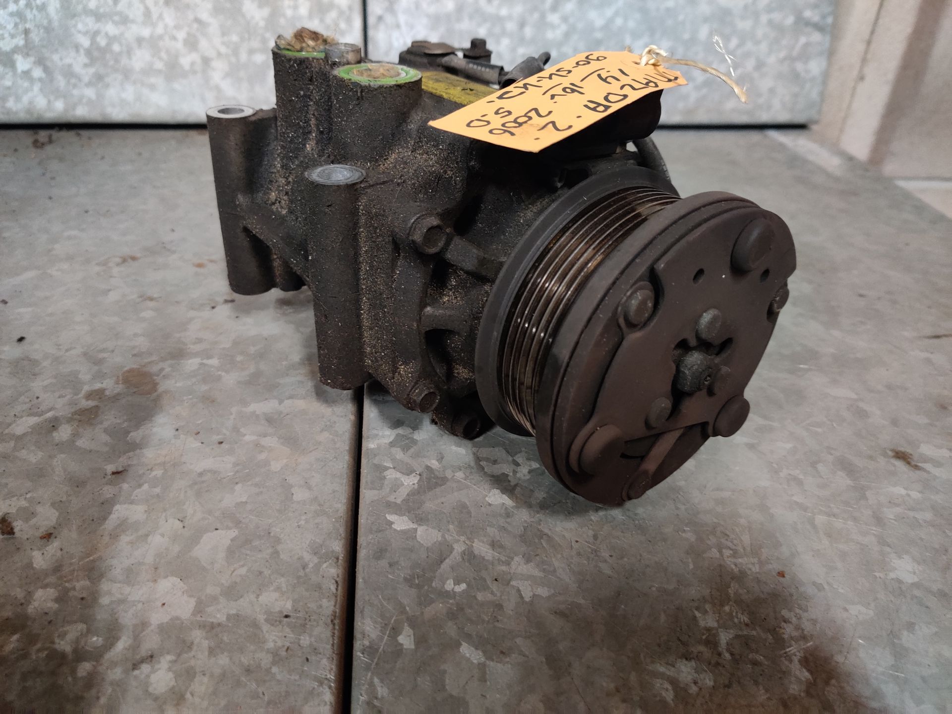 Mazda 2 een aircocompressor, A/C compressor van een 1.4 16V uit 2006.