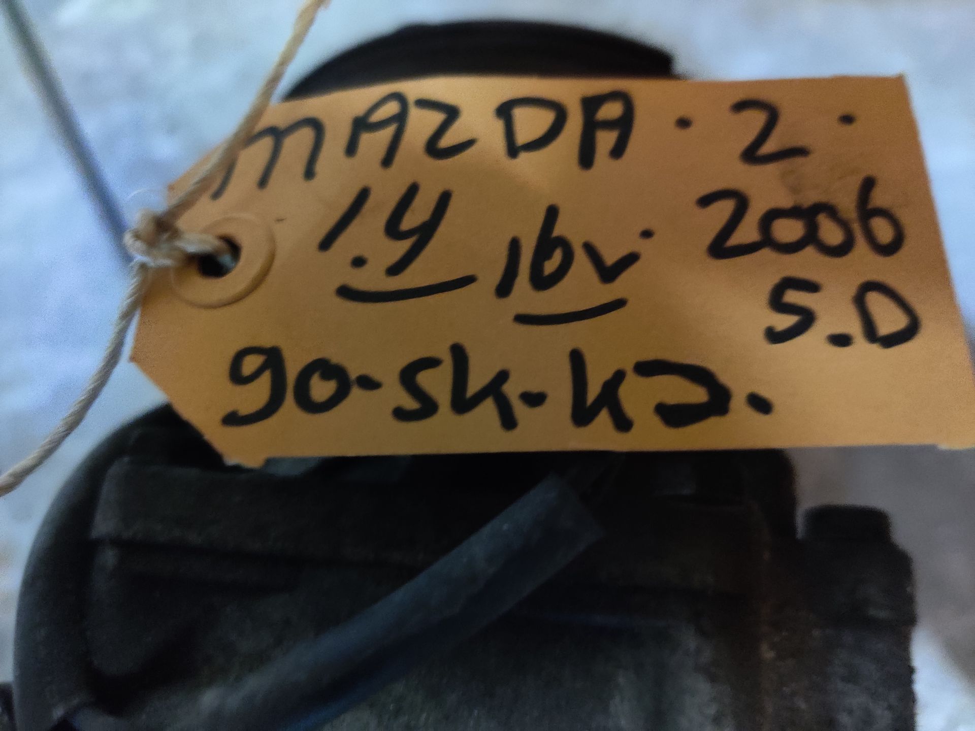 Mazda 2 een aircocompressor, A/C compressor van een 1.4 16V uit 2006.