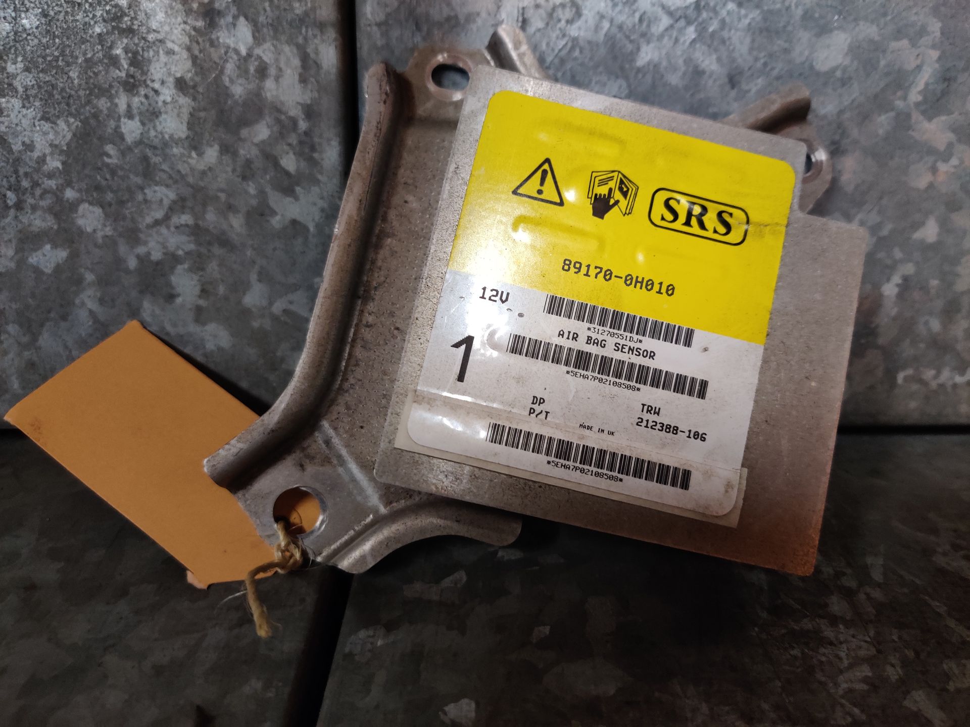 Citroen C1 airbagsensor uit 2007