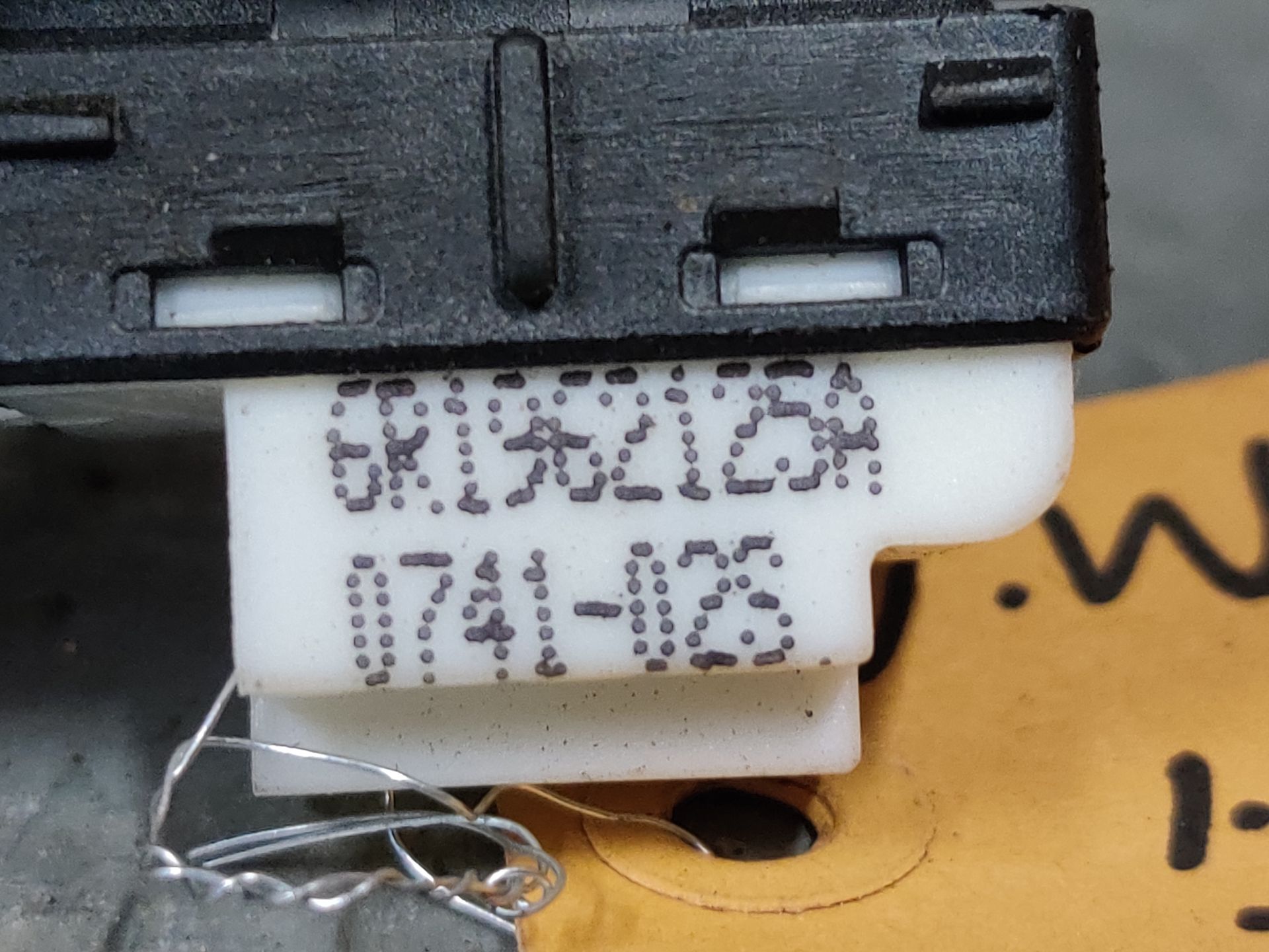 VW Polo schakelaar deursloten