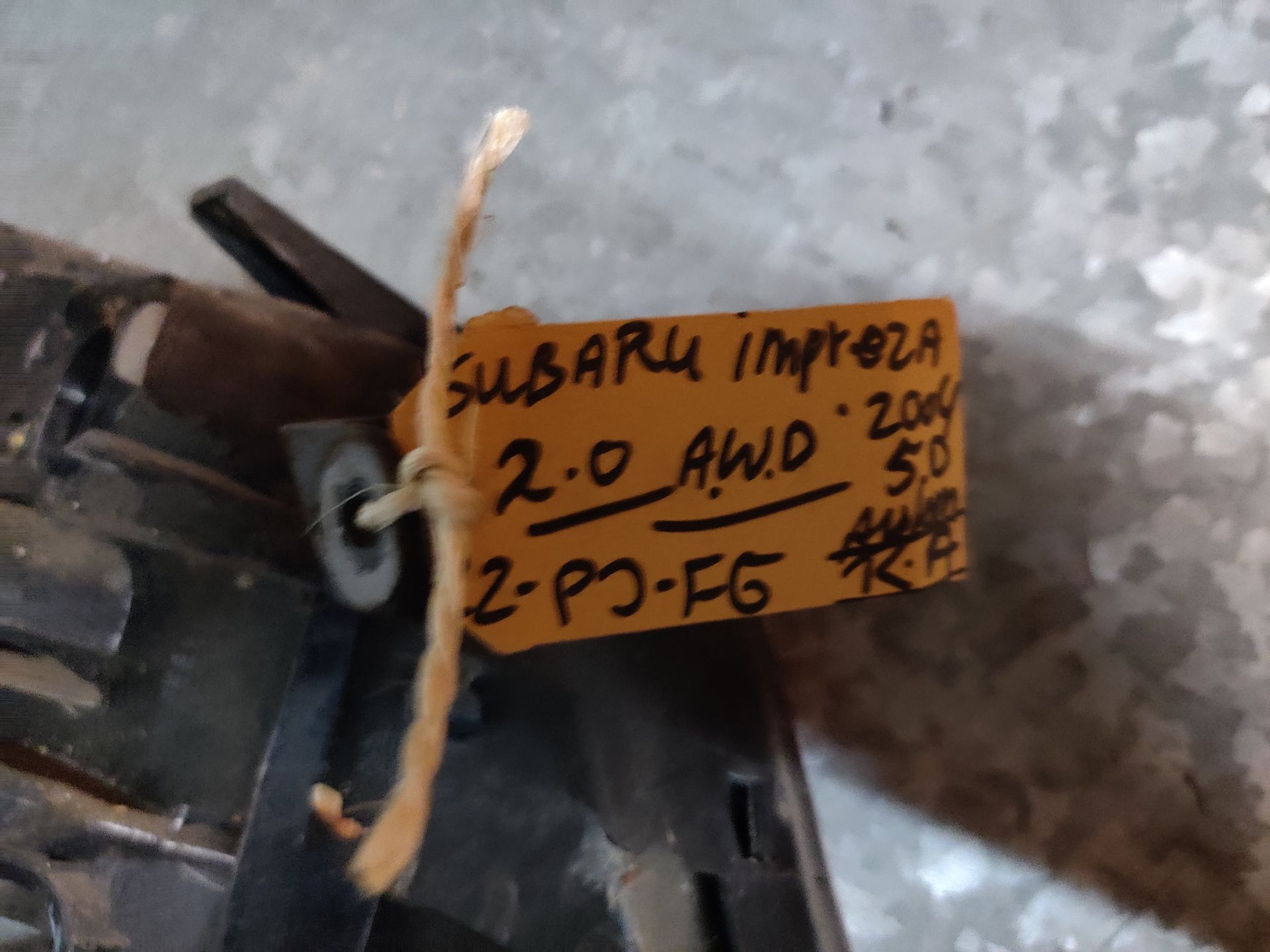 Subaru Impreza rechter achterlicht