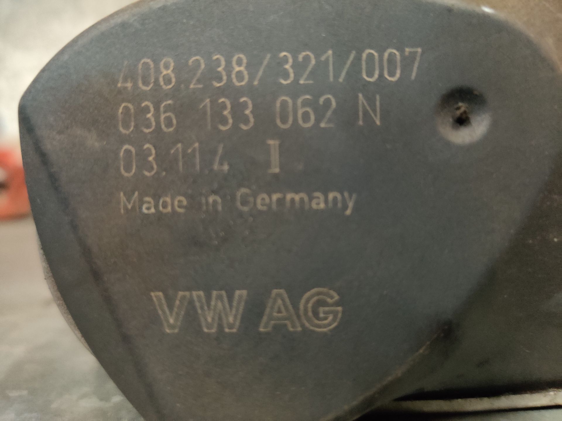 VW Polo gasklephuis van een 1.4 16V