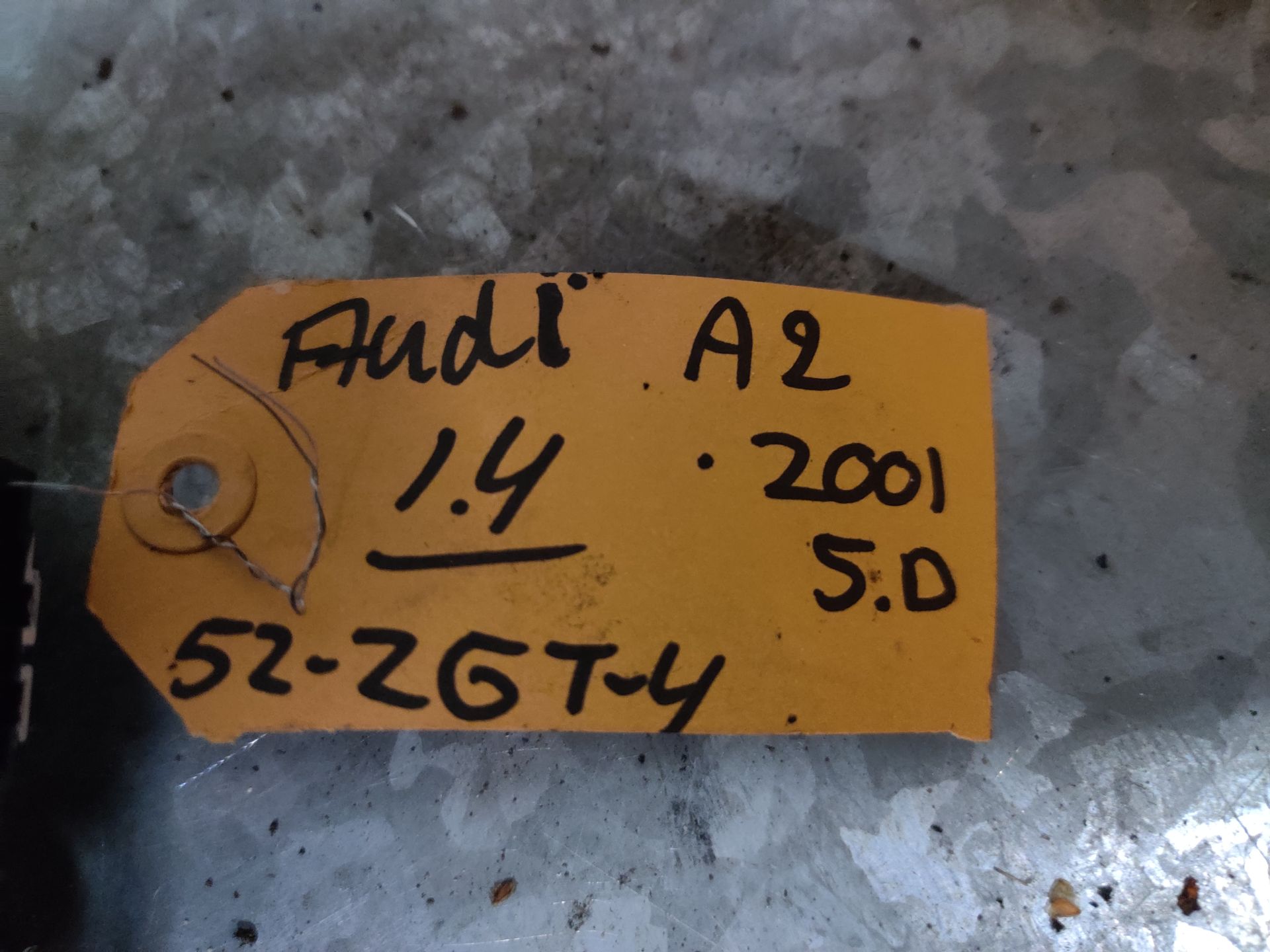 Audi A2 middenconsole met Econ knop,