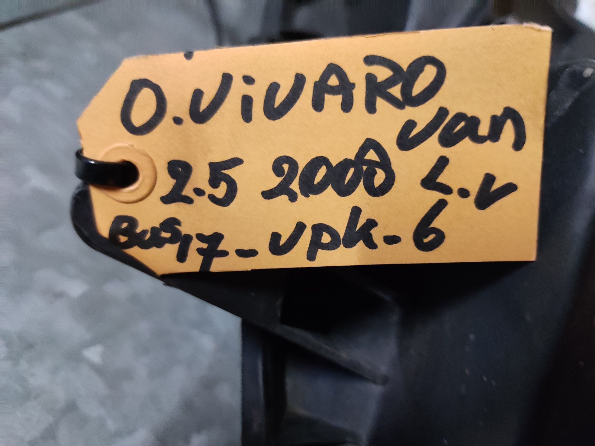 Opel Vivaro , Renault Trafic linker koplamp