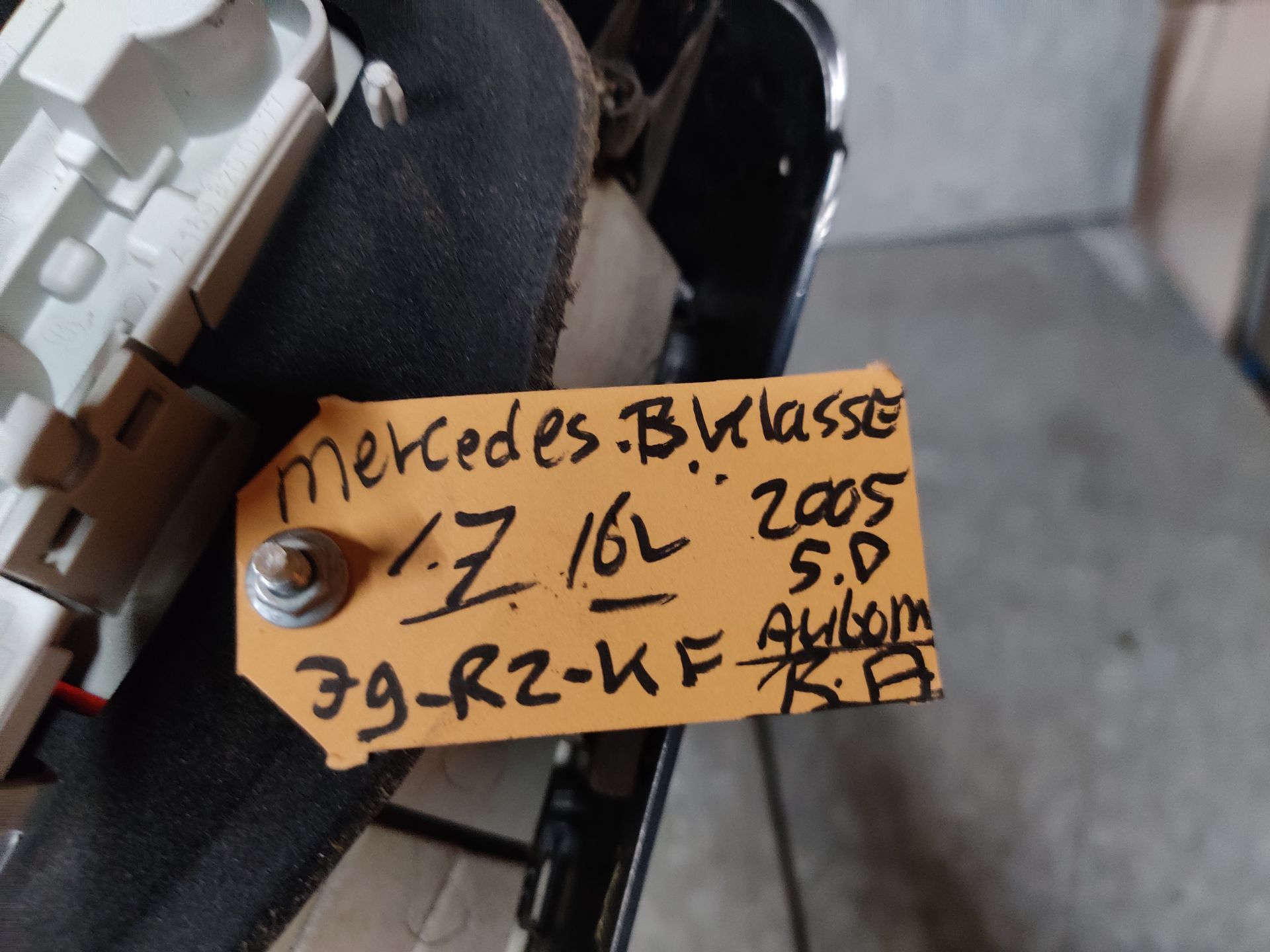 Mercedes B Klasse rechter achterlicht