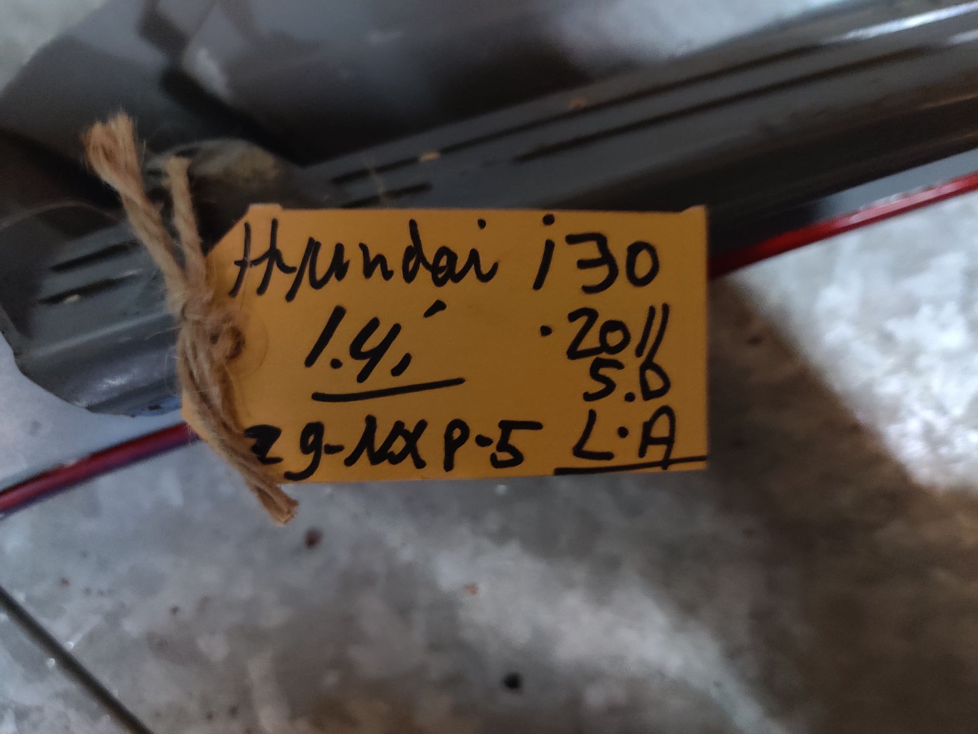 Hyundai i30 linker achterlicht van een 5 deurs